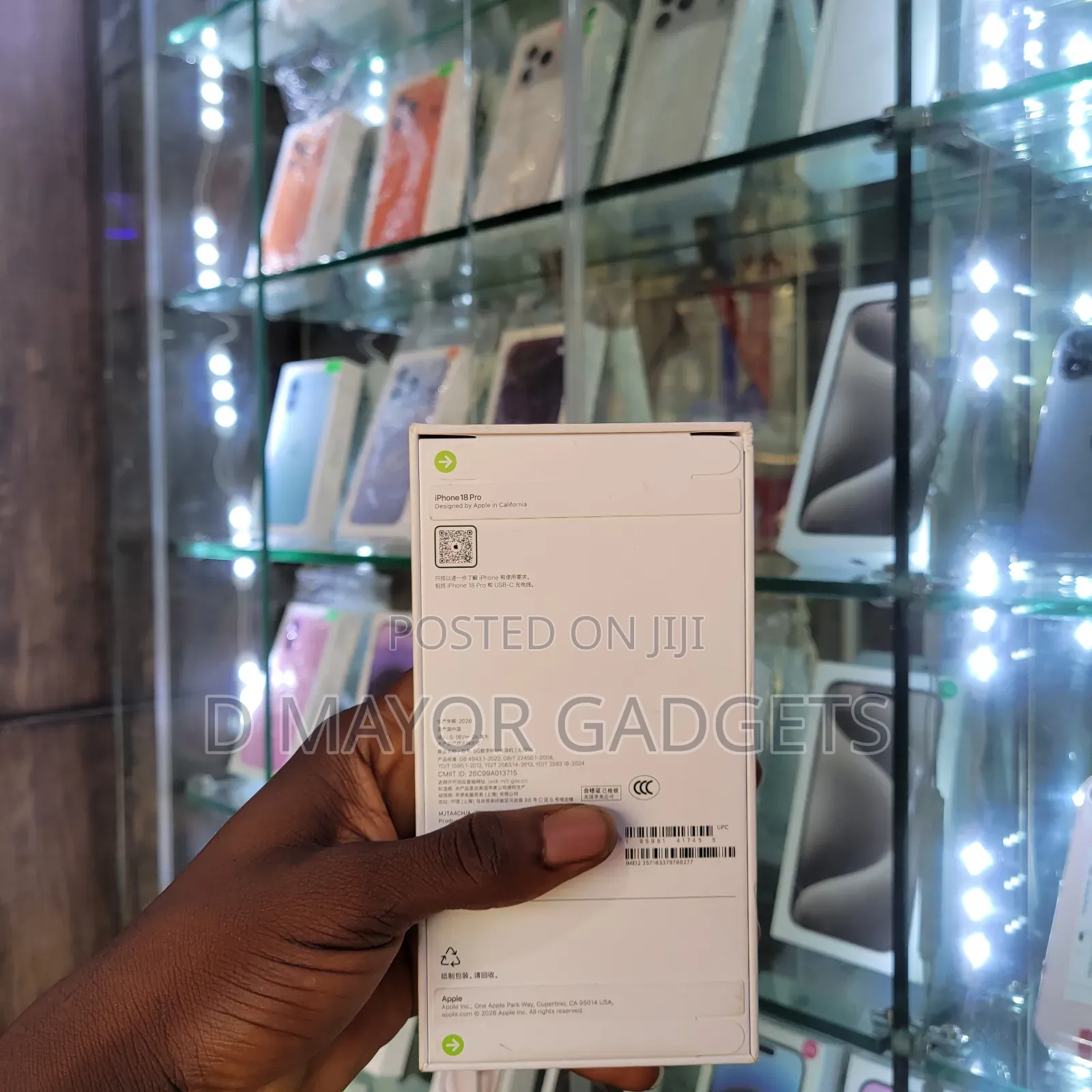 New Apple iPhone 18 Pro 256 GB Blue