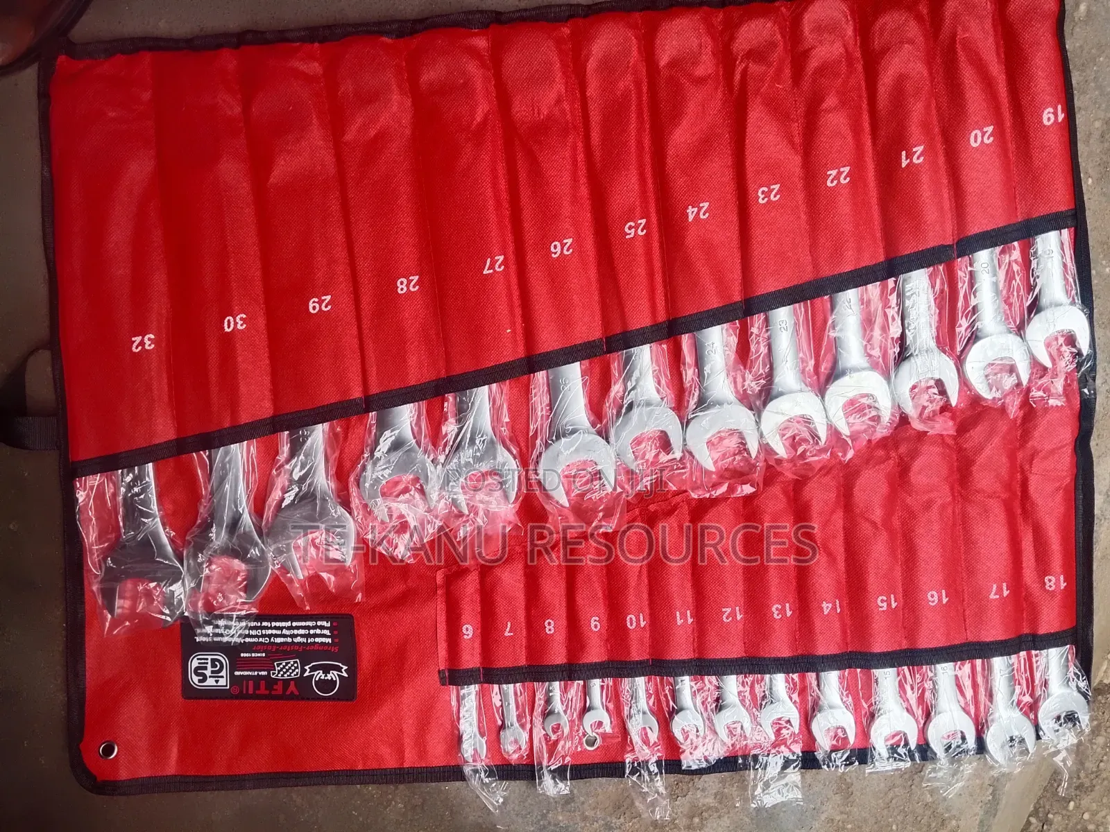 26pcs Combination Wrench Set 6-32mm