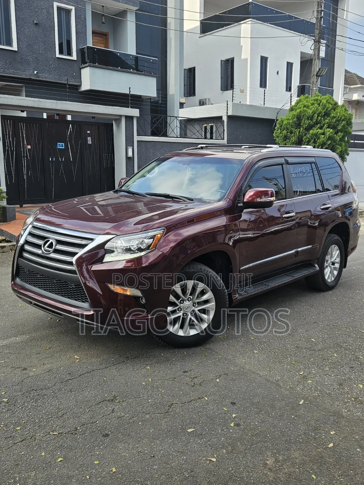 Lexus GX 460 Luxury 2017 Burgundy