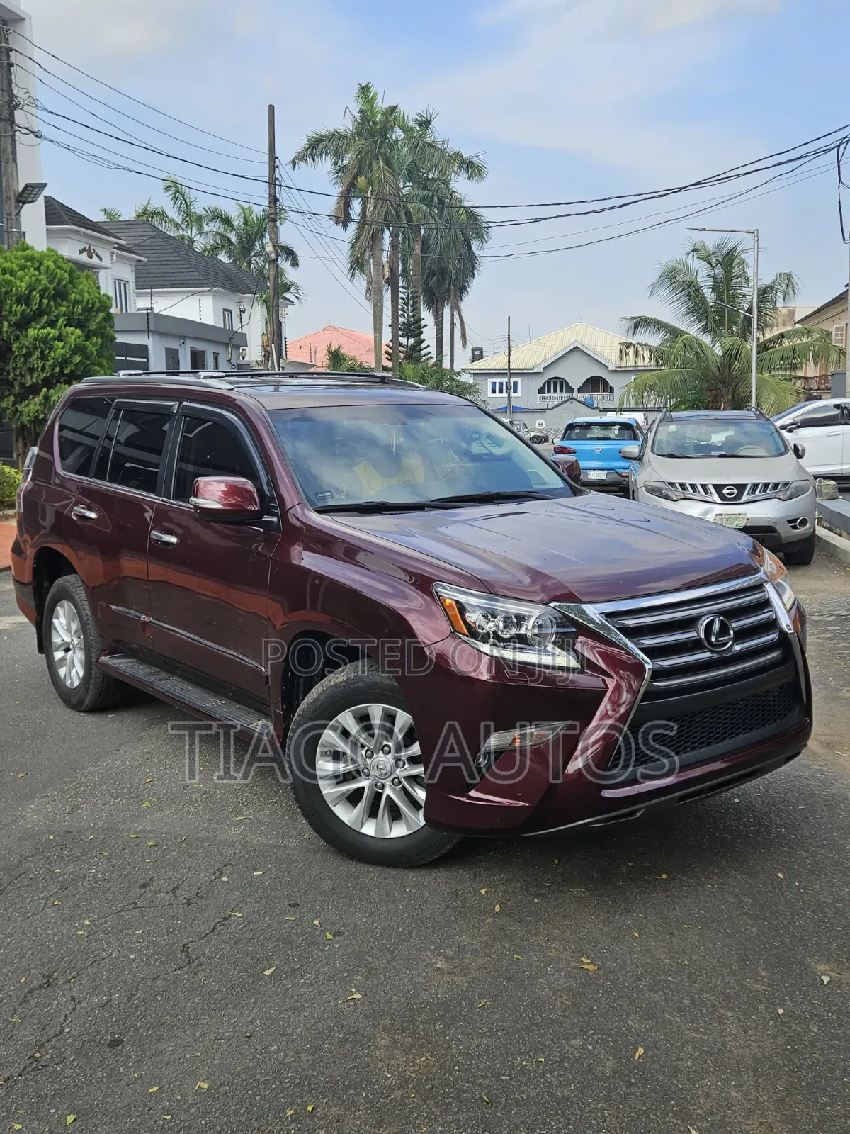 Lexus GX 460 Luxury 2017 Burgundy