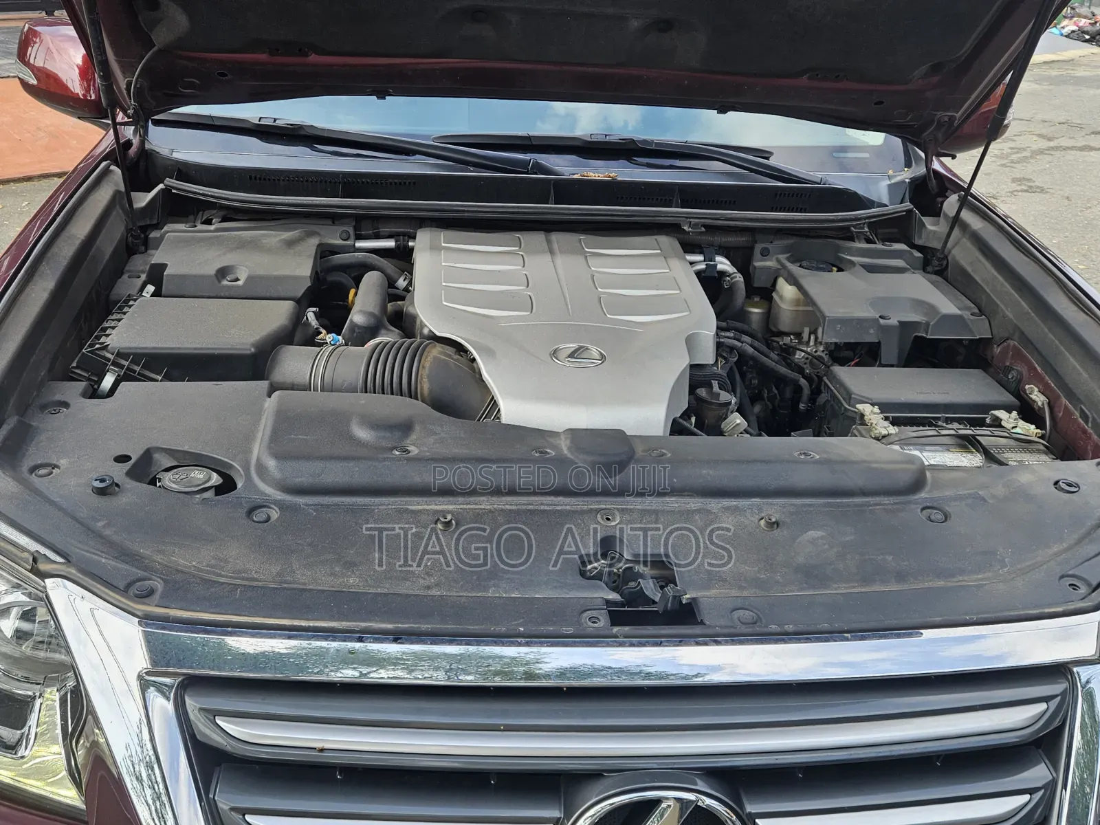 Lexus GX 460 Luxury 2017 Burgundy