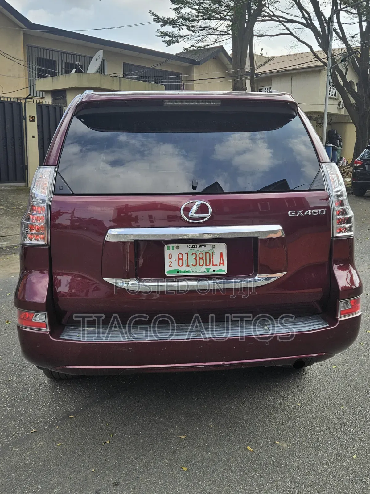 Lexus GX 460 Luxury 2017 Burgundy