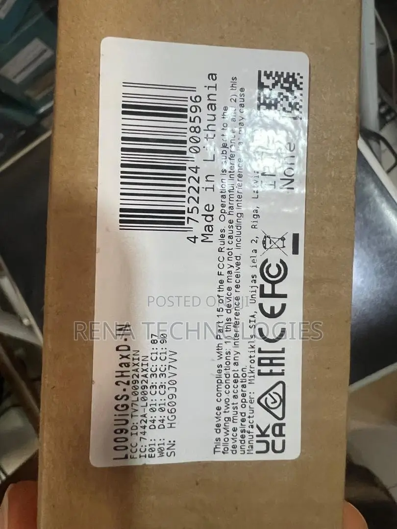 MikroTik L009UiGS-2HaxD-in AX600 Single-Band Gigabit Router