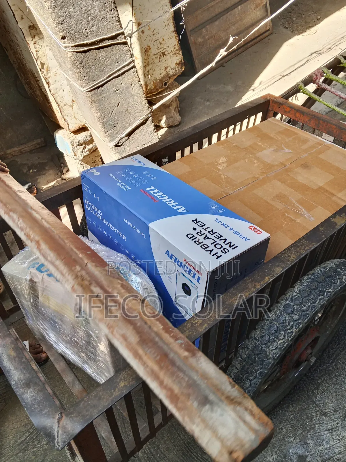 Full Set Up of Eco -Worthy 5kwh Lithium Battery 48v