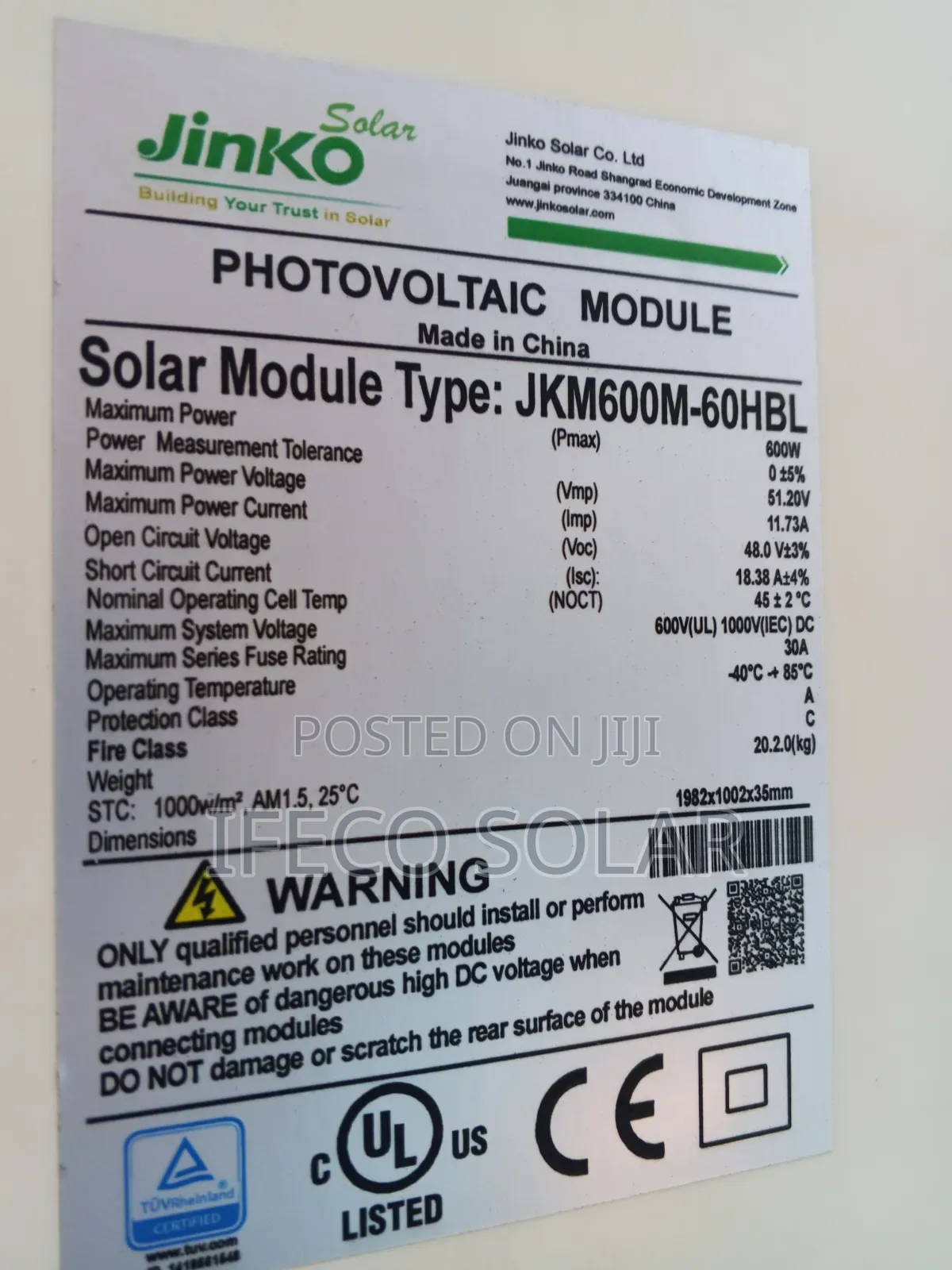 Full Set Up of Eco -Worthy 5kwh Lithium Battery 48v