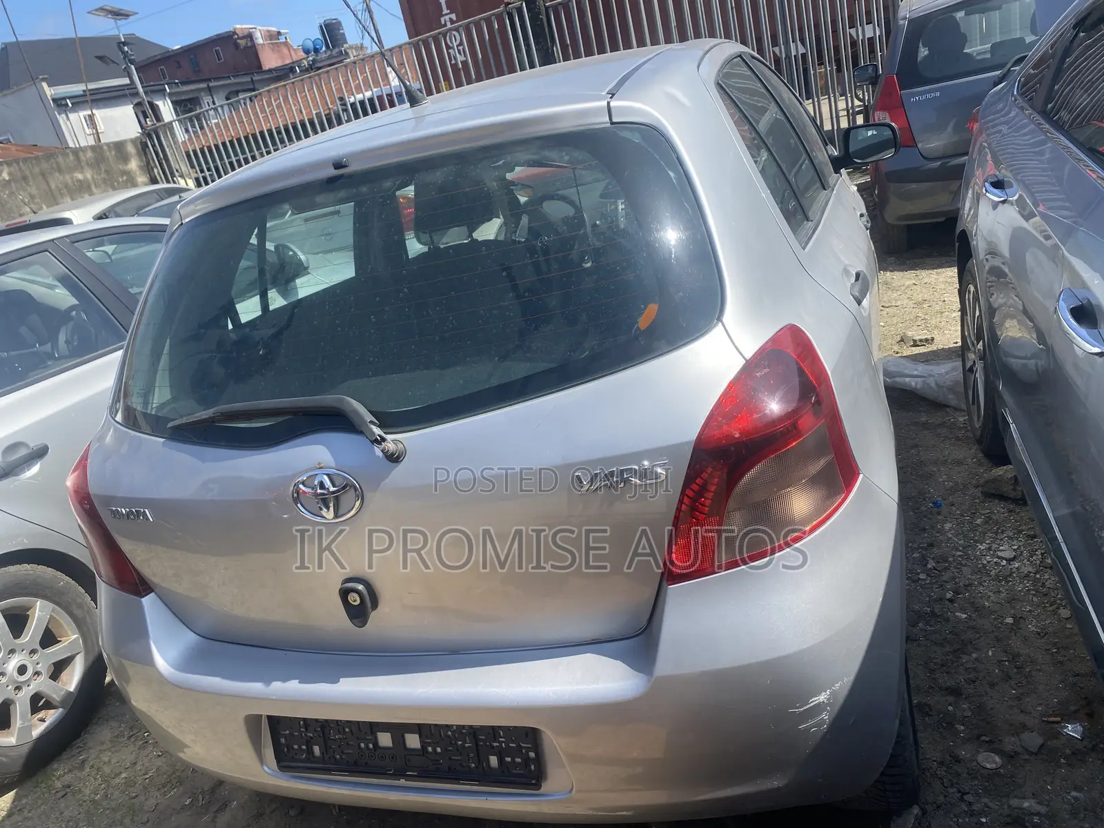 Toyota Yaris 2008 Silver
