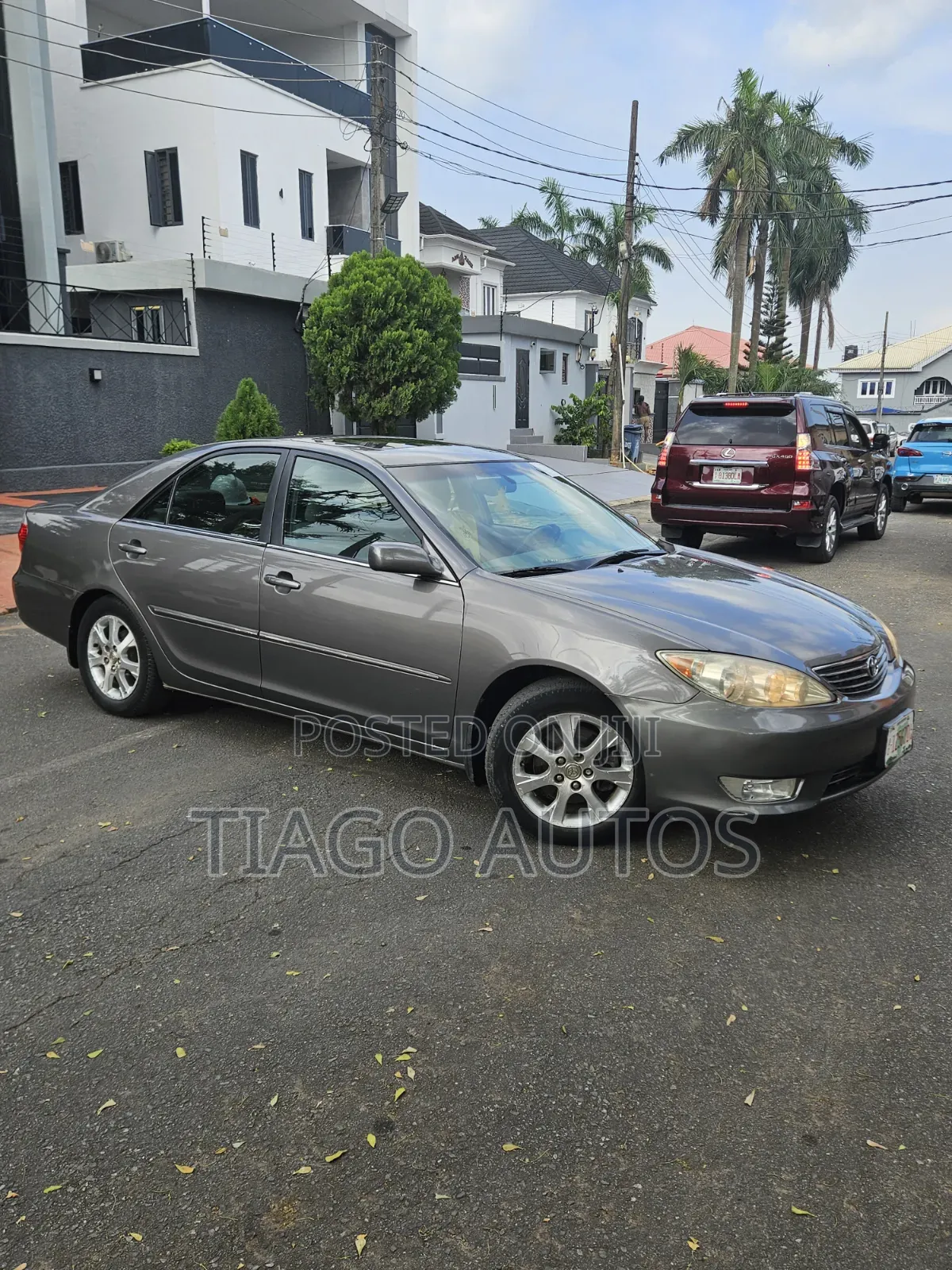 Toyota Camry XLE V6 4dr Sedan (3.0L 6cyl 5A) 2005 Gray