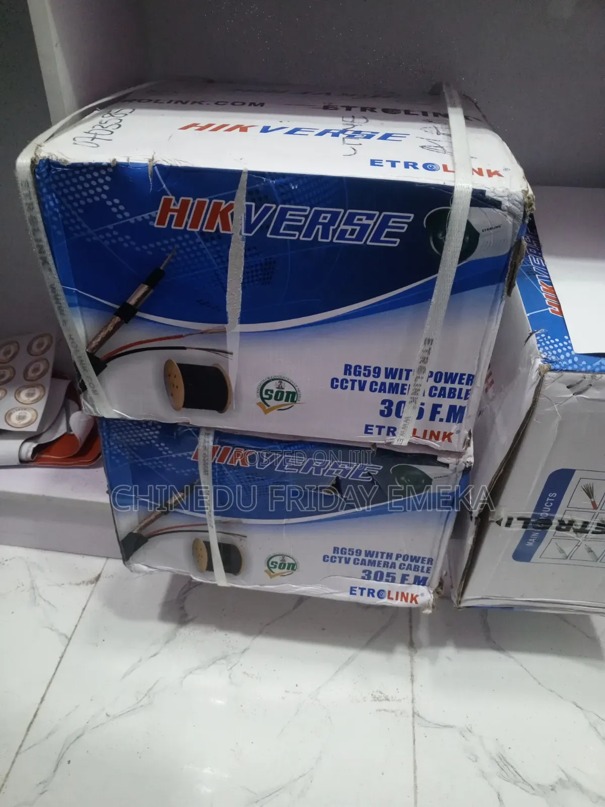 Hik Verse RG59 Cable With Power 305m