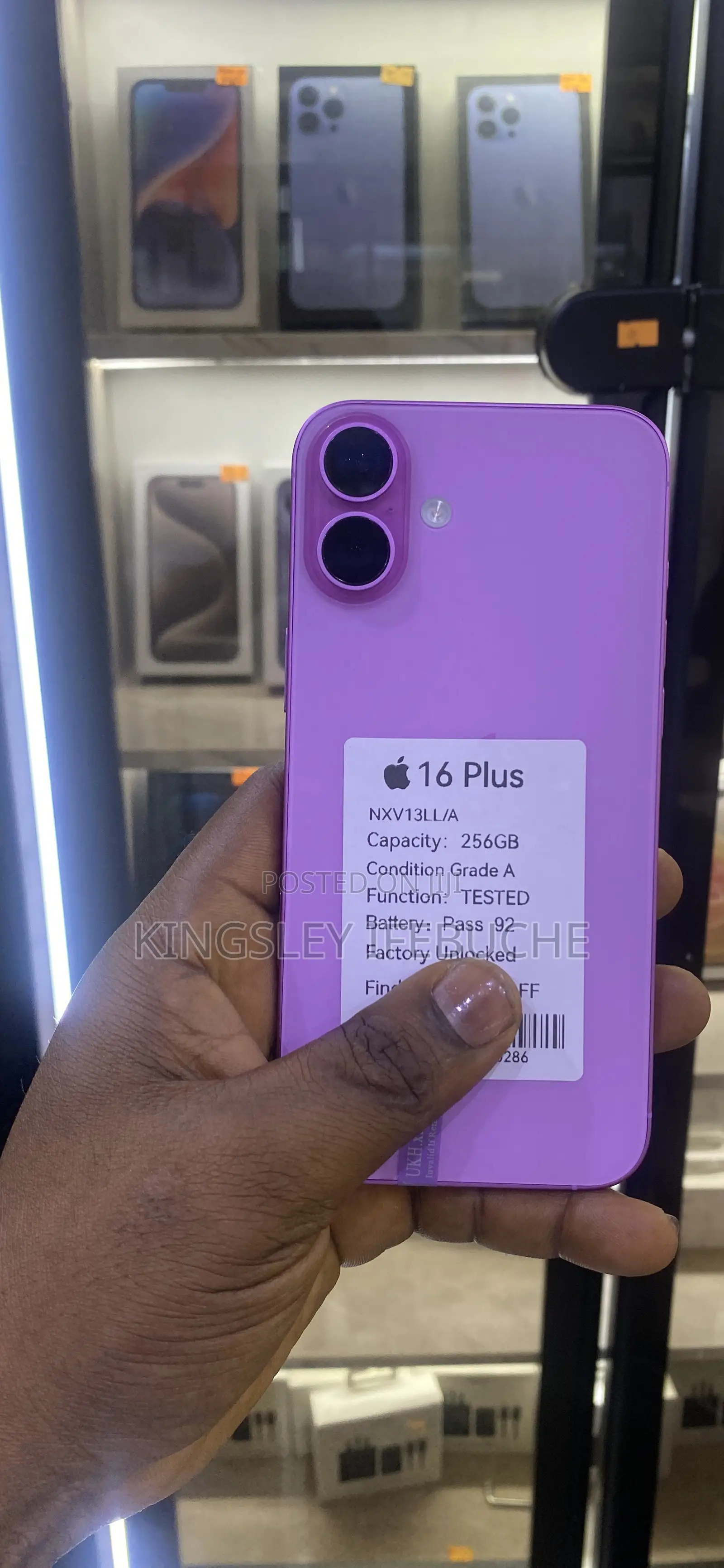 Apple iPhone 16 Plus 256 GB Pink