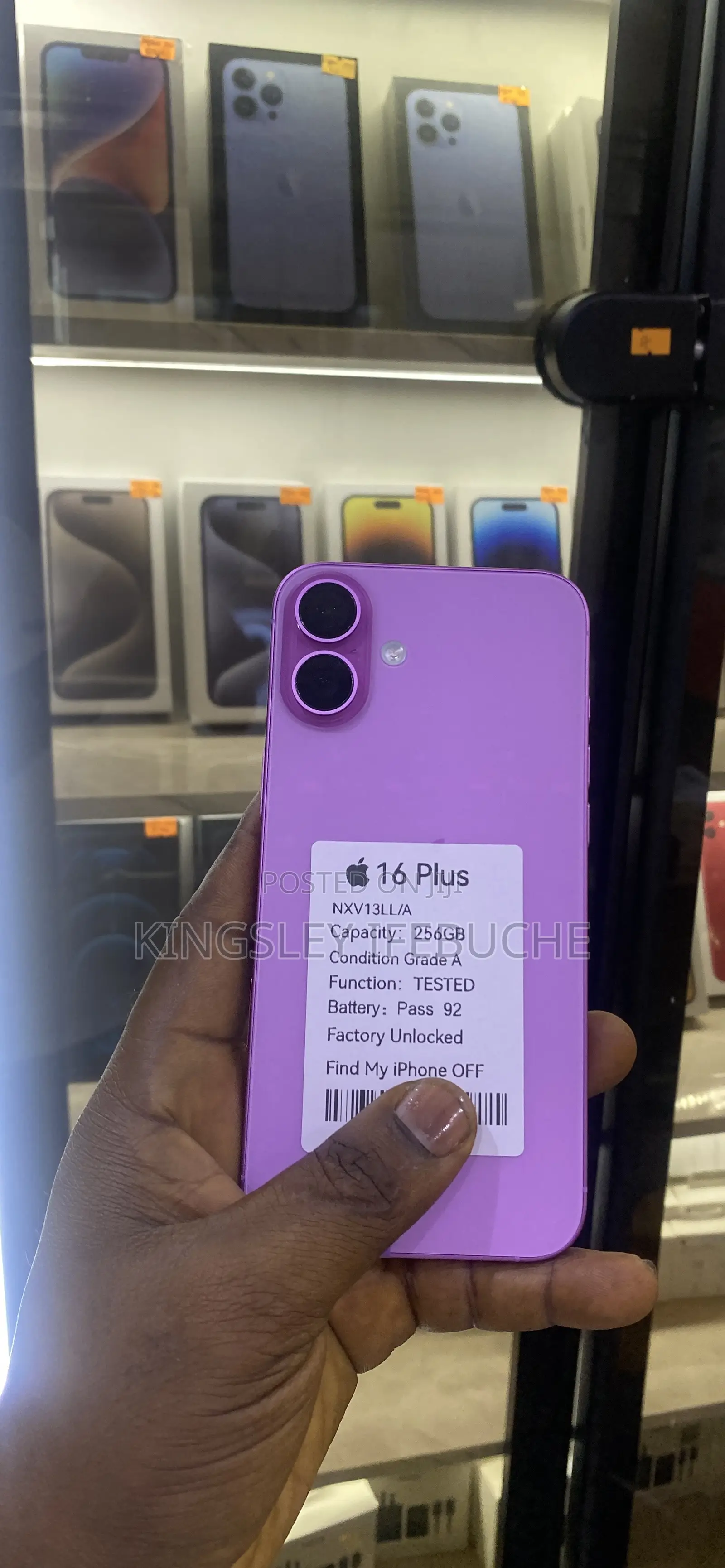 Apple iPhone 16 Plus 256 GB Pink