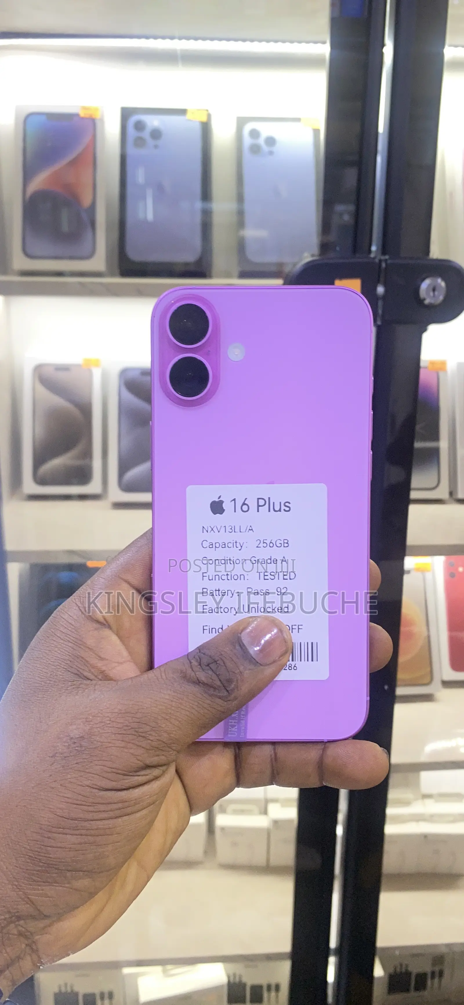 Apple iPhone 16 Plus 256 GB Pink