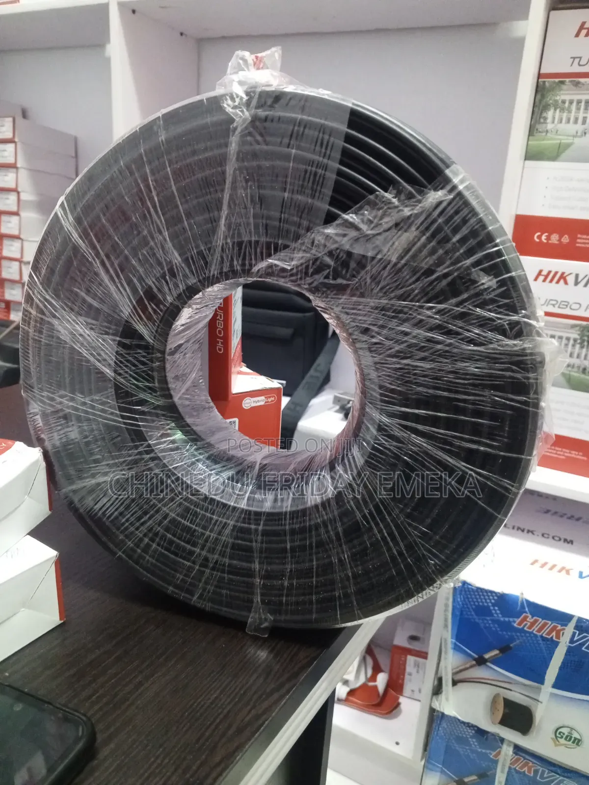 RG59 Cable With Power 100m