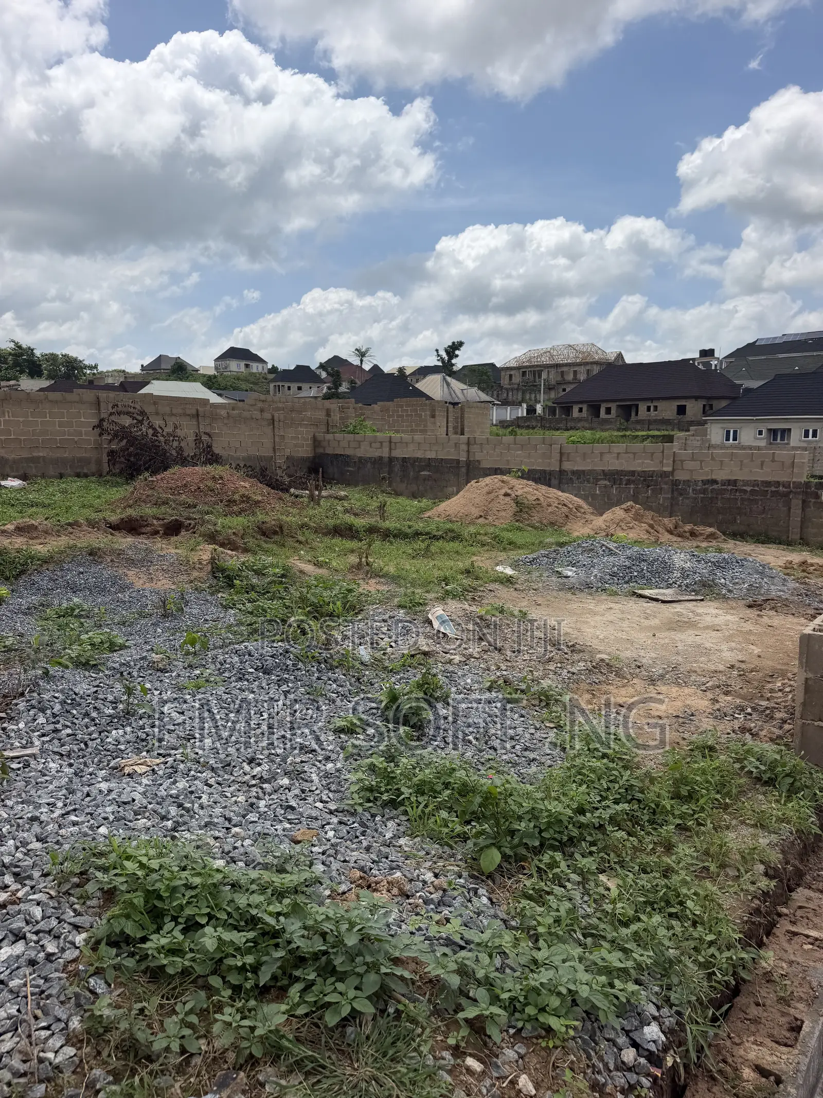 Fenced One Plot of Land at Kings and Queen Estate