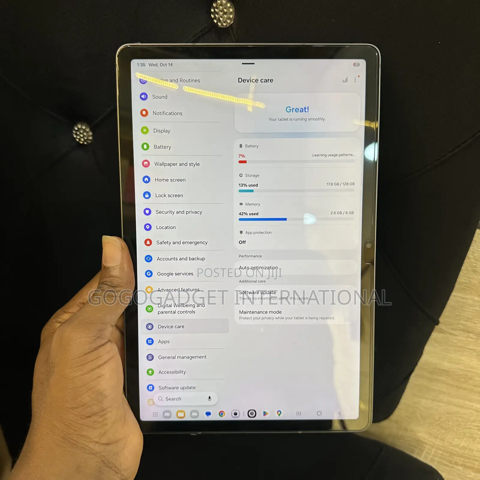 Samsung Galaxy Tab S9 FE 128 GB Silver
