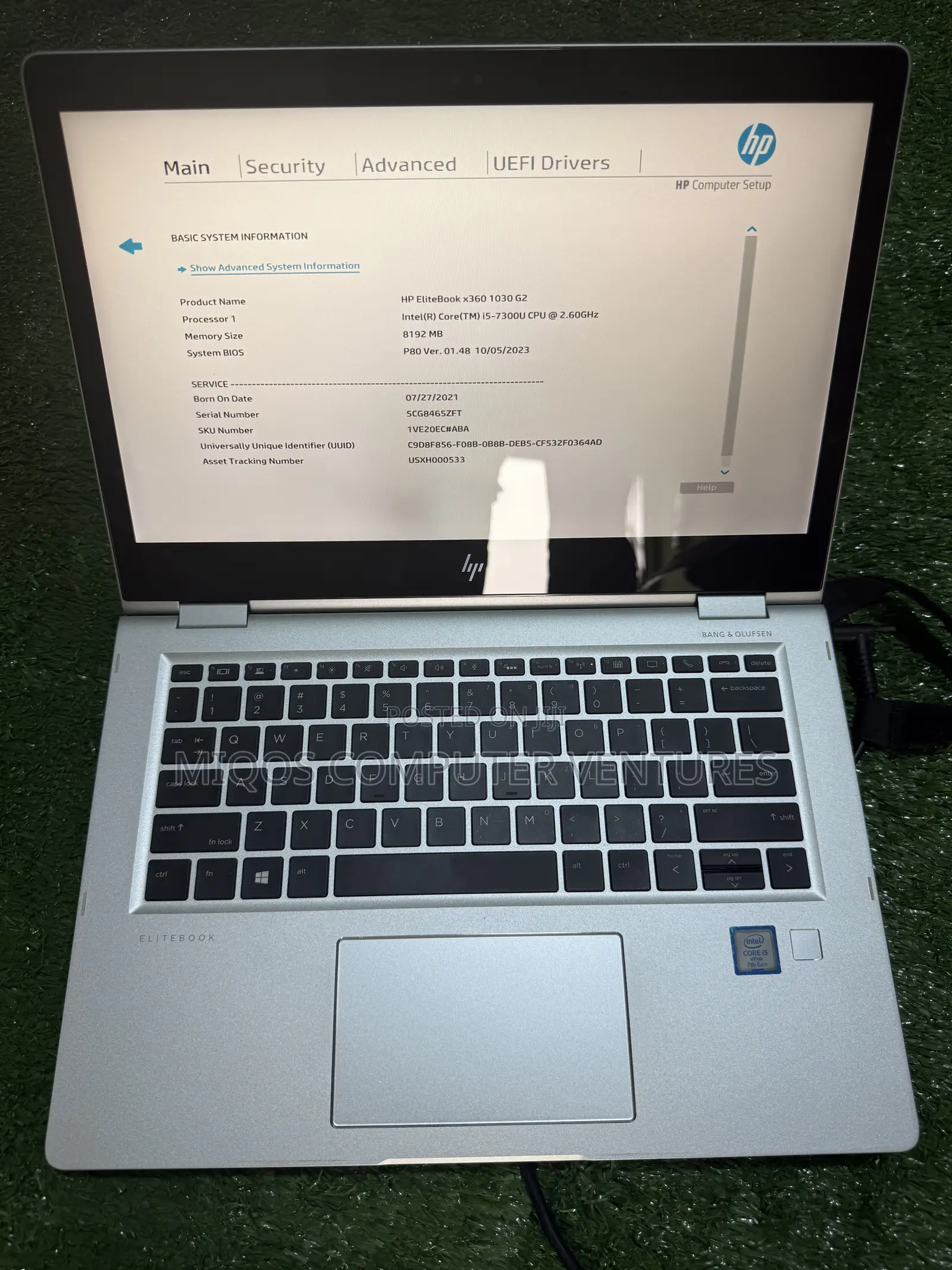 Laptop HP EliteBook X360 1030 G2 8GB Intel Core i5 SSD 256GB