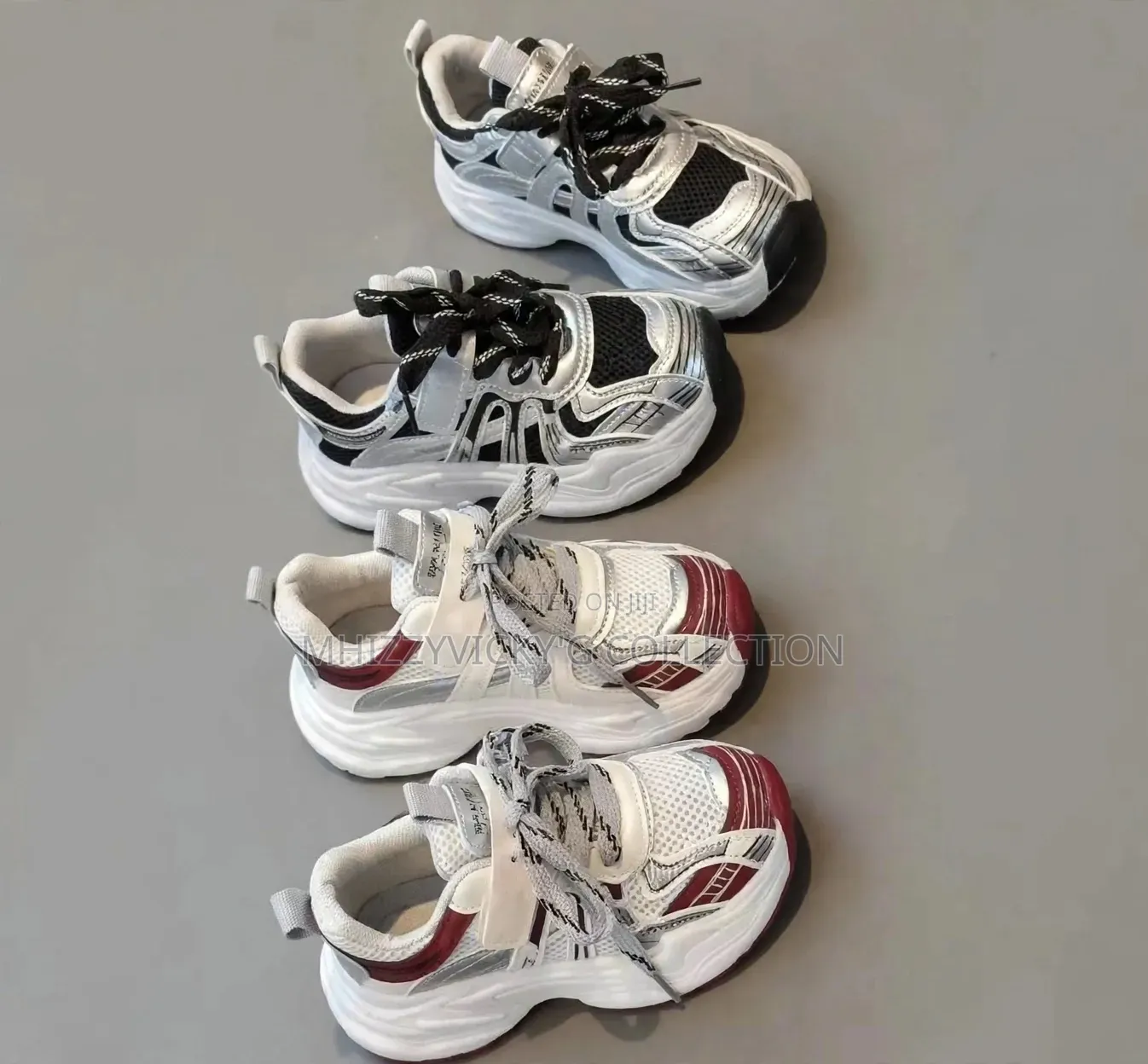 Kids Chunky Running Sneakers(stock)