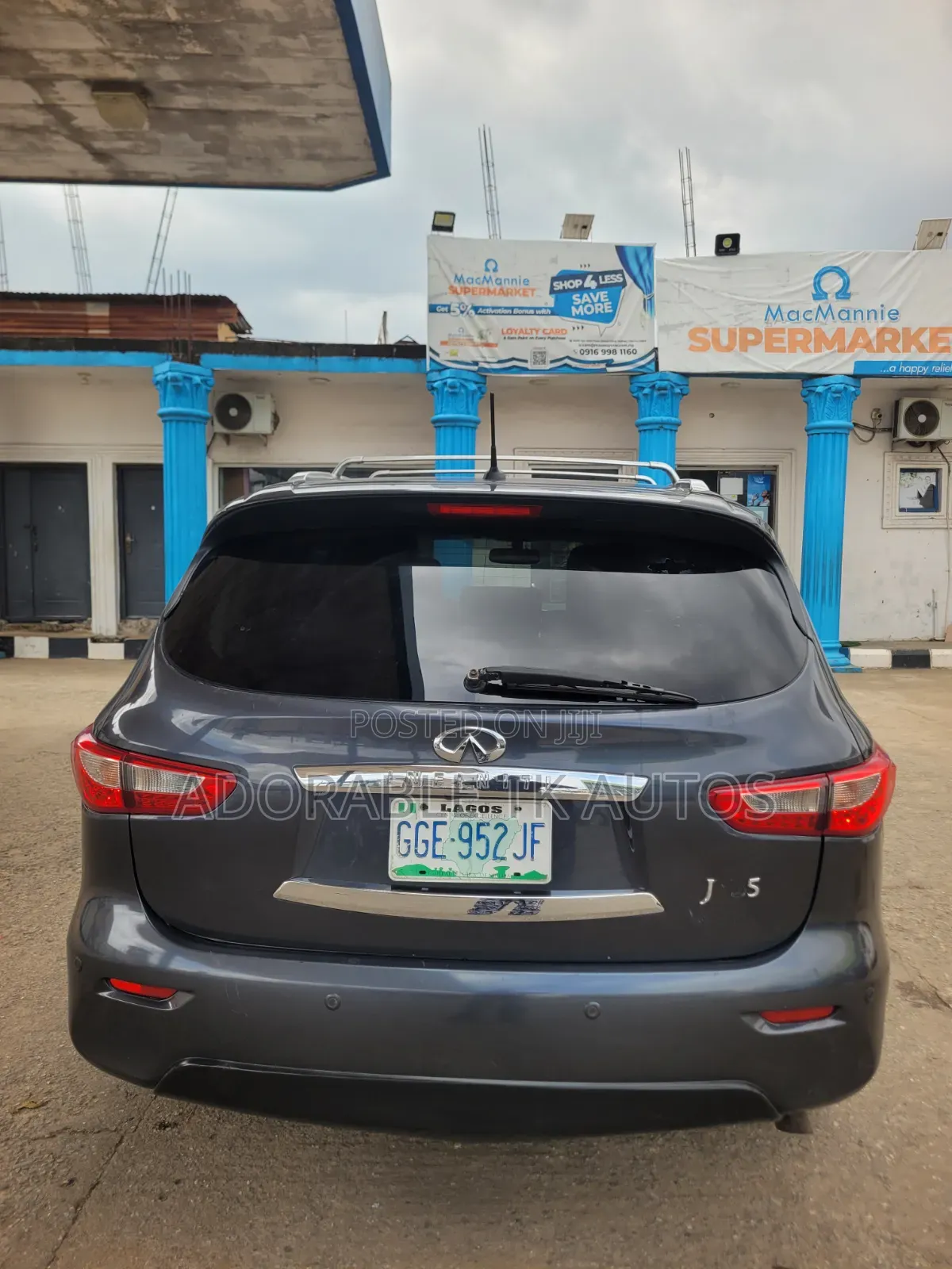 Infiniti JX 2012 Gray