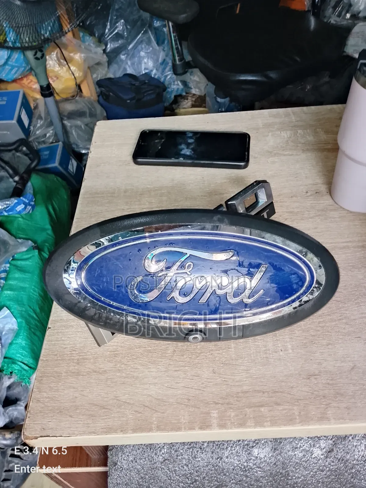Front Grille Emblem Ford With Camera Ford F150 2020