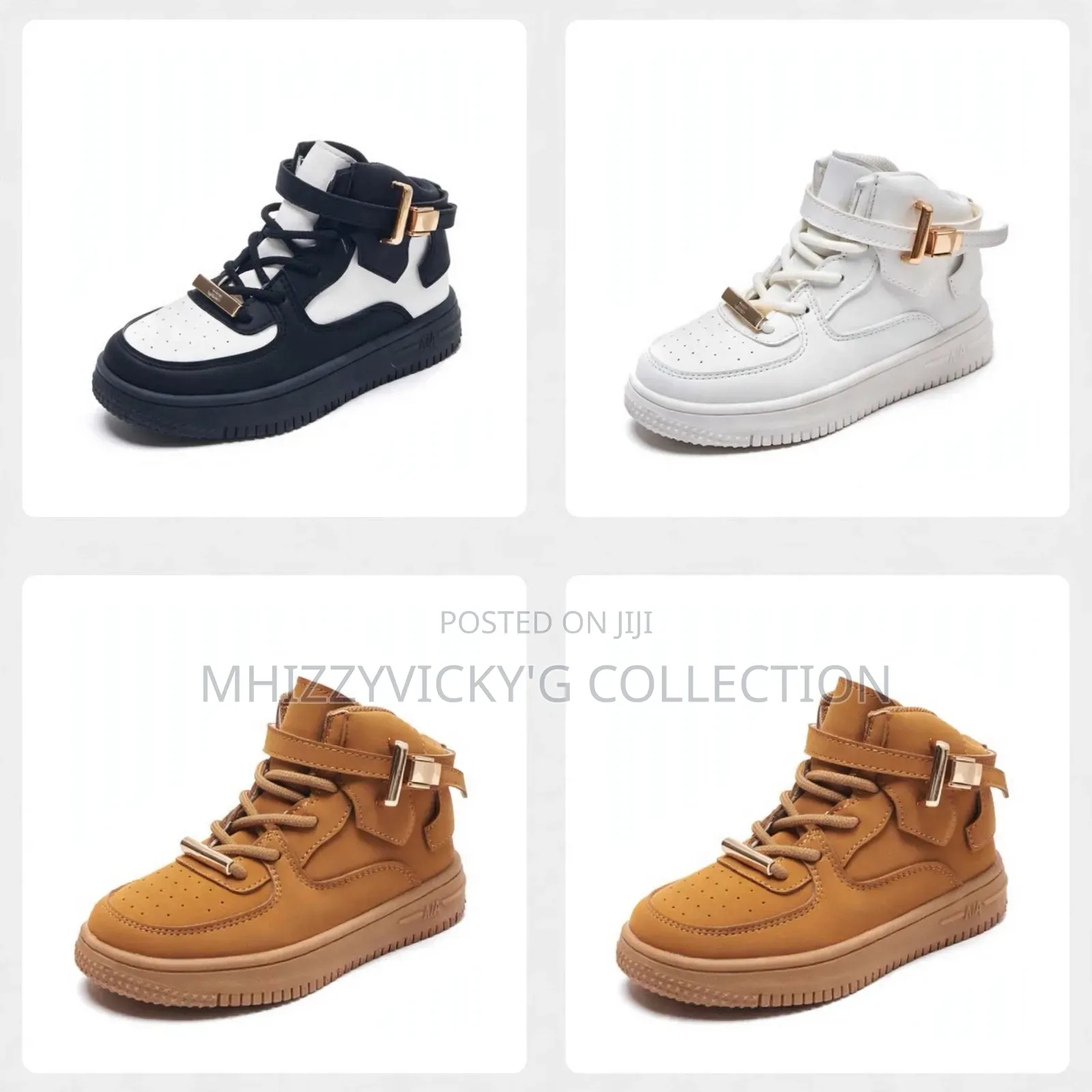 Kids High-Top AF1 Style Boots(stock)