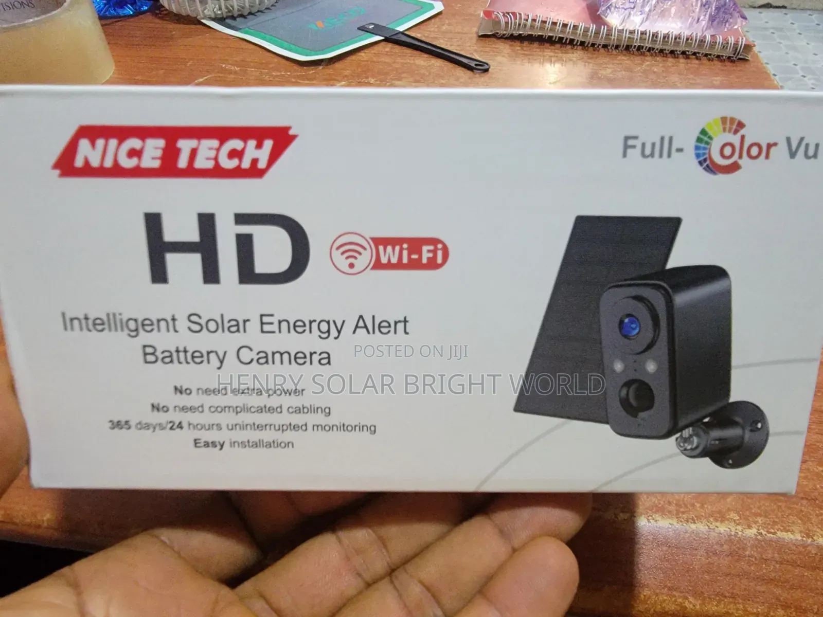 Indoor Solar Camera