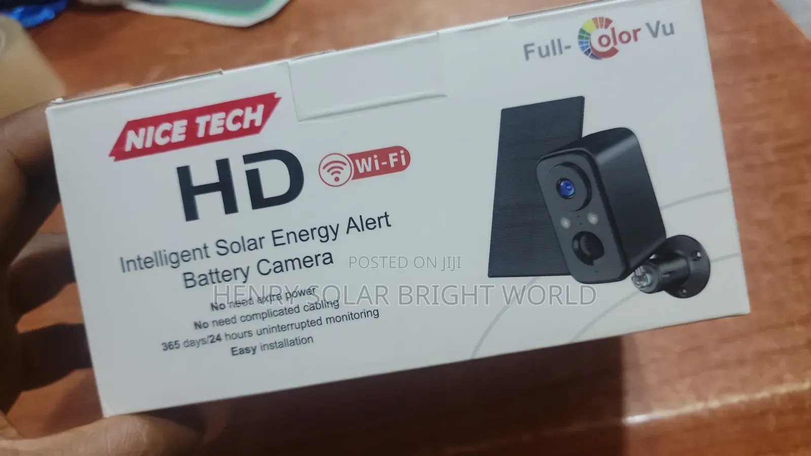 Indoor Solar Camera