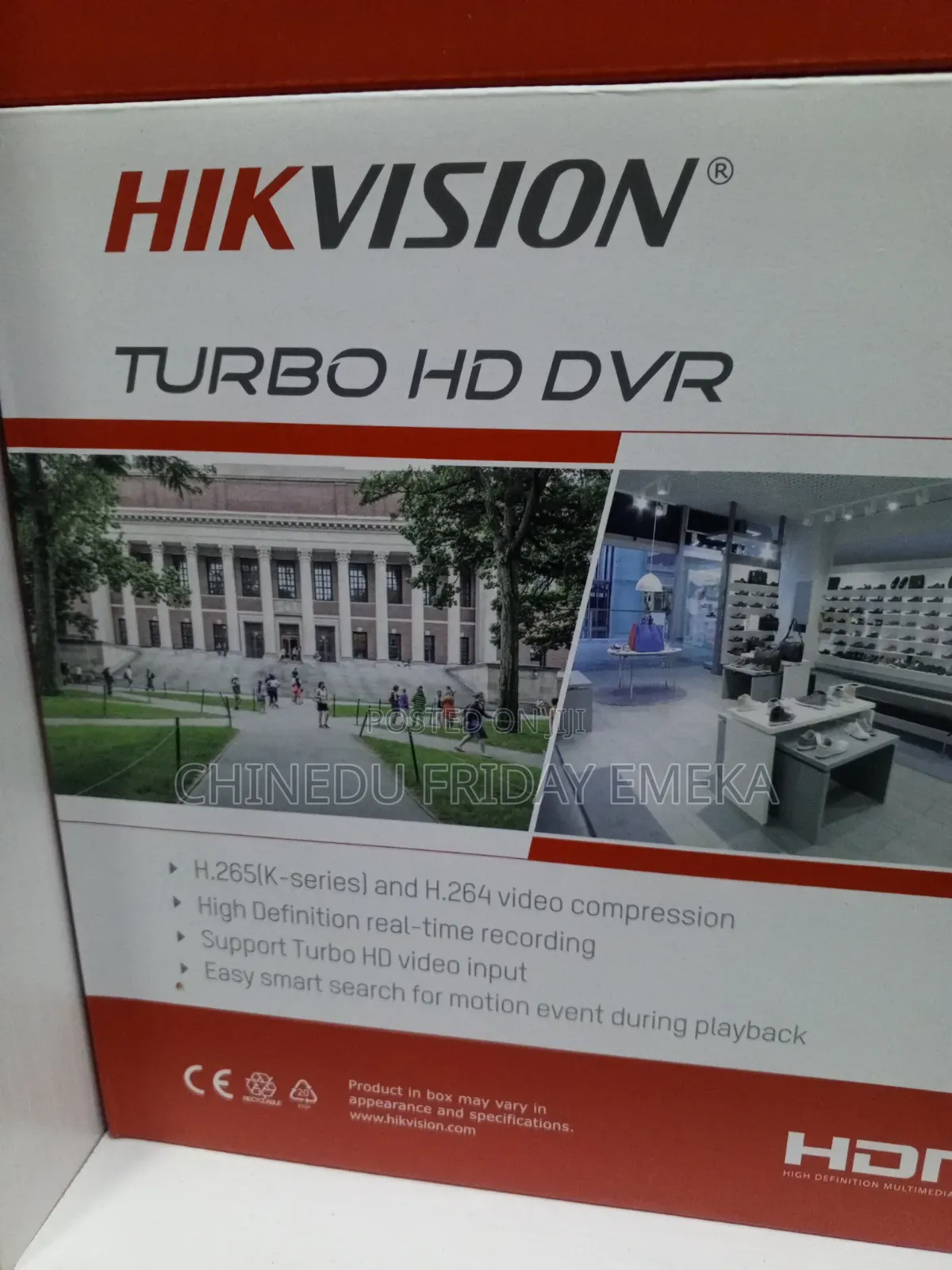 Hikvision 16 Channels DVR 2MP 1080p