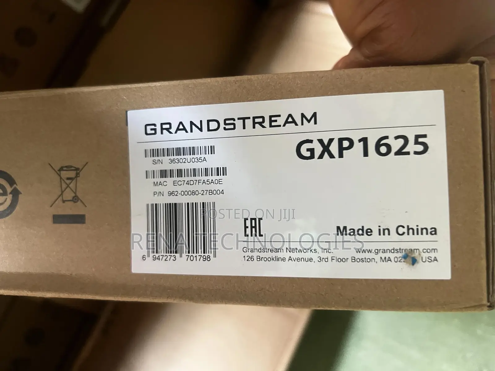Grandstream GXP1625 | 2-Line IP Phone With POE