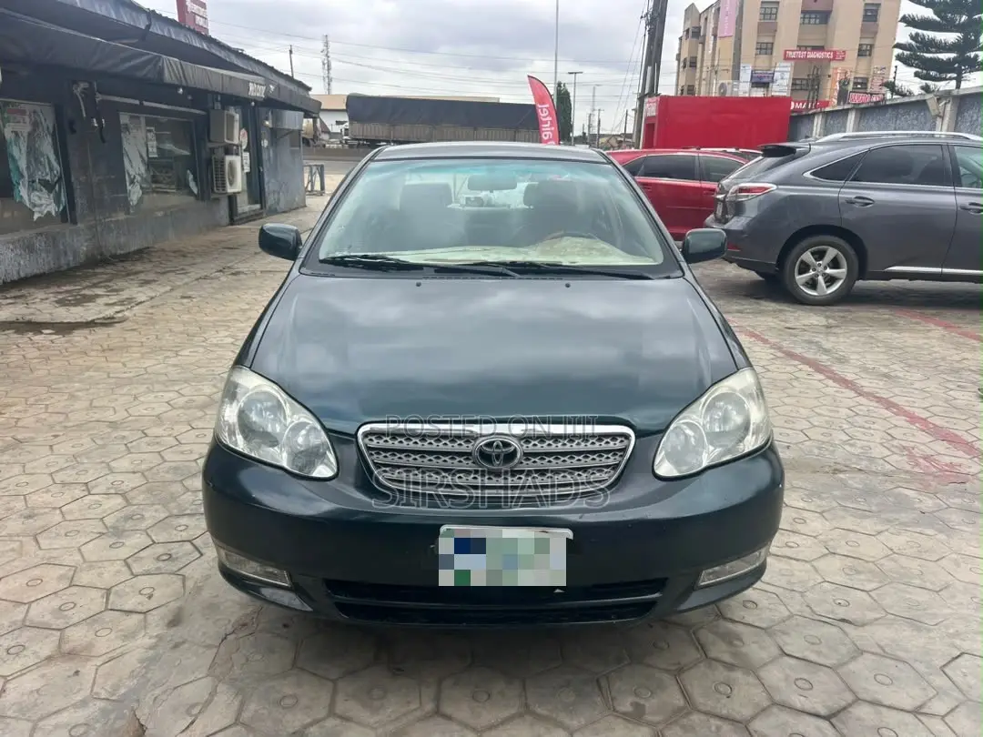Toyota Corolla Sedan 2003 Black