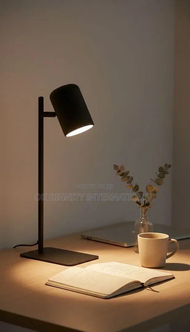 Black Adjustable – Study, Reading & Office Lamp