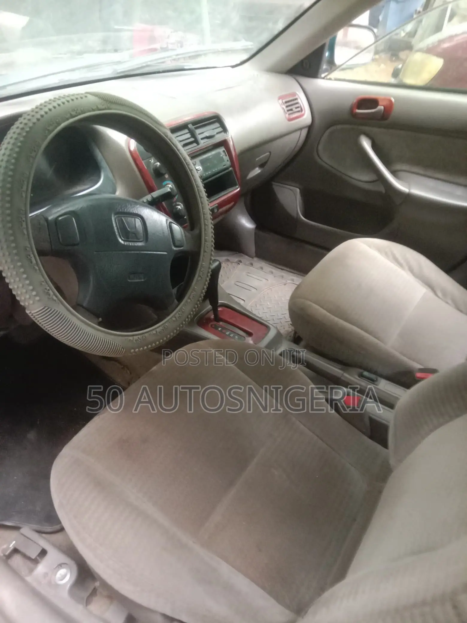 Honda Civic LX 4dr Sedan (1.7L 4cyl 5M) 2001 Green