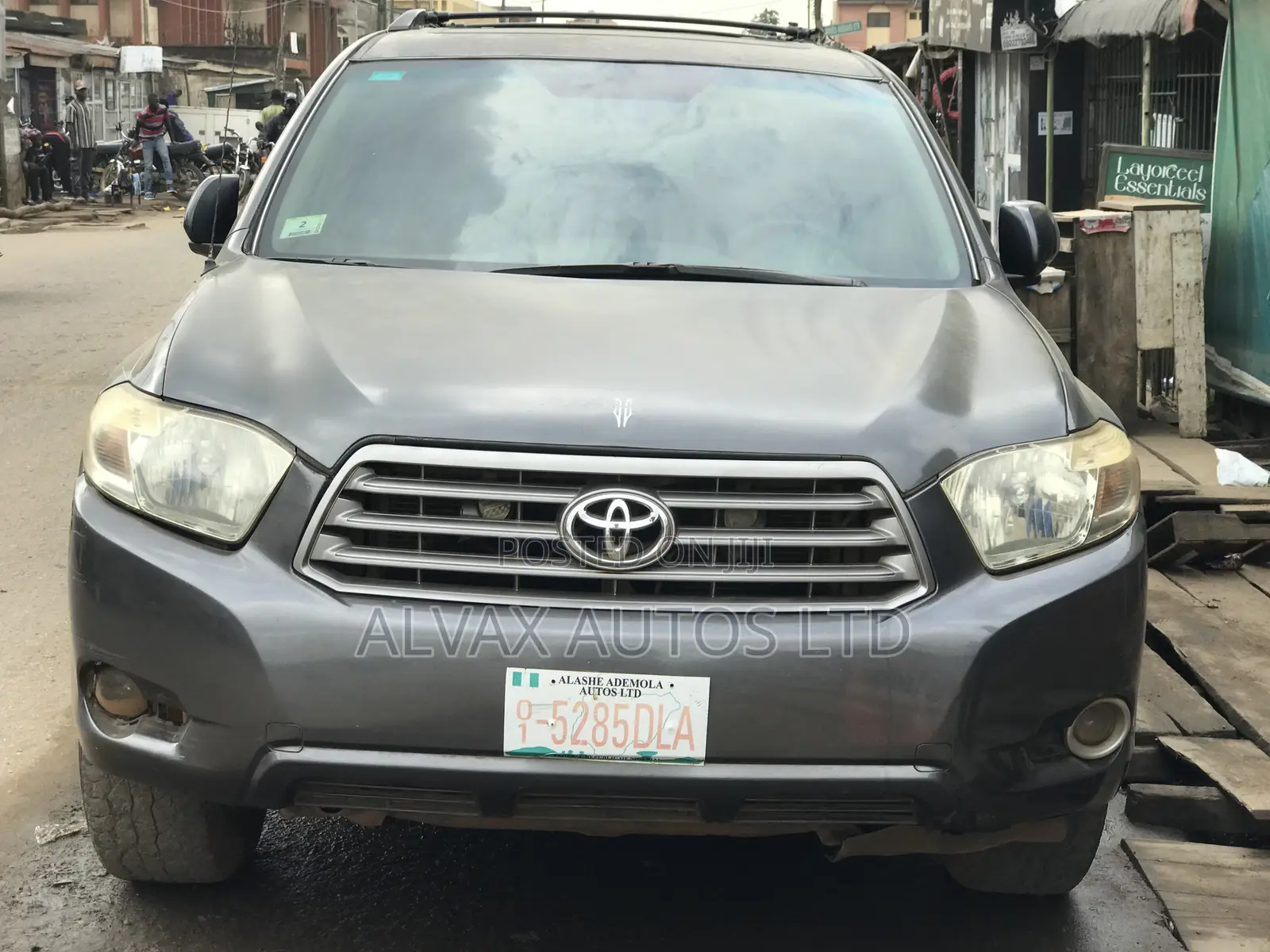 Toyota Highlander 2009 Gray