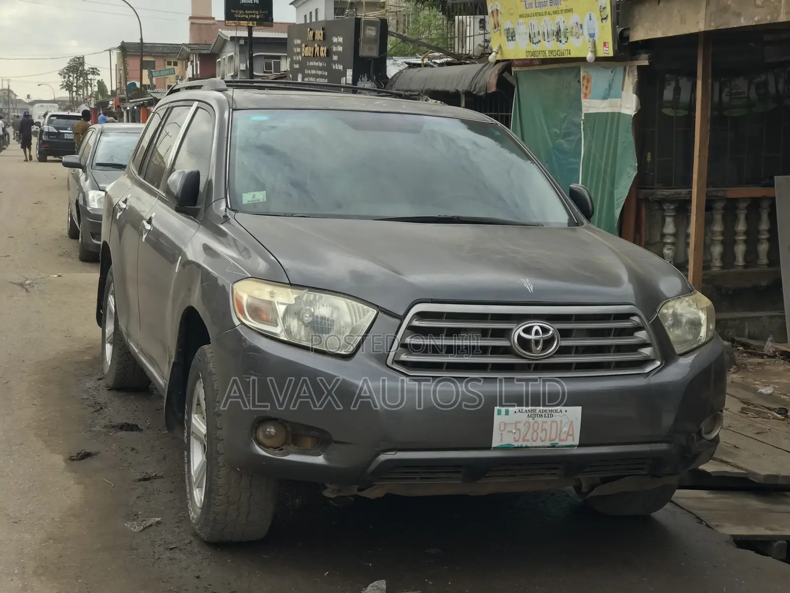 Toyota Highlander 2009 Gray