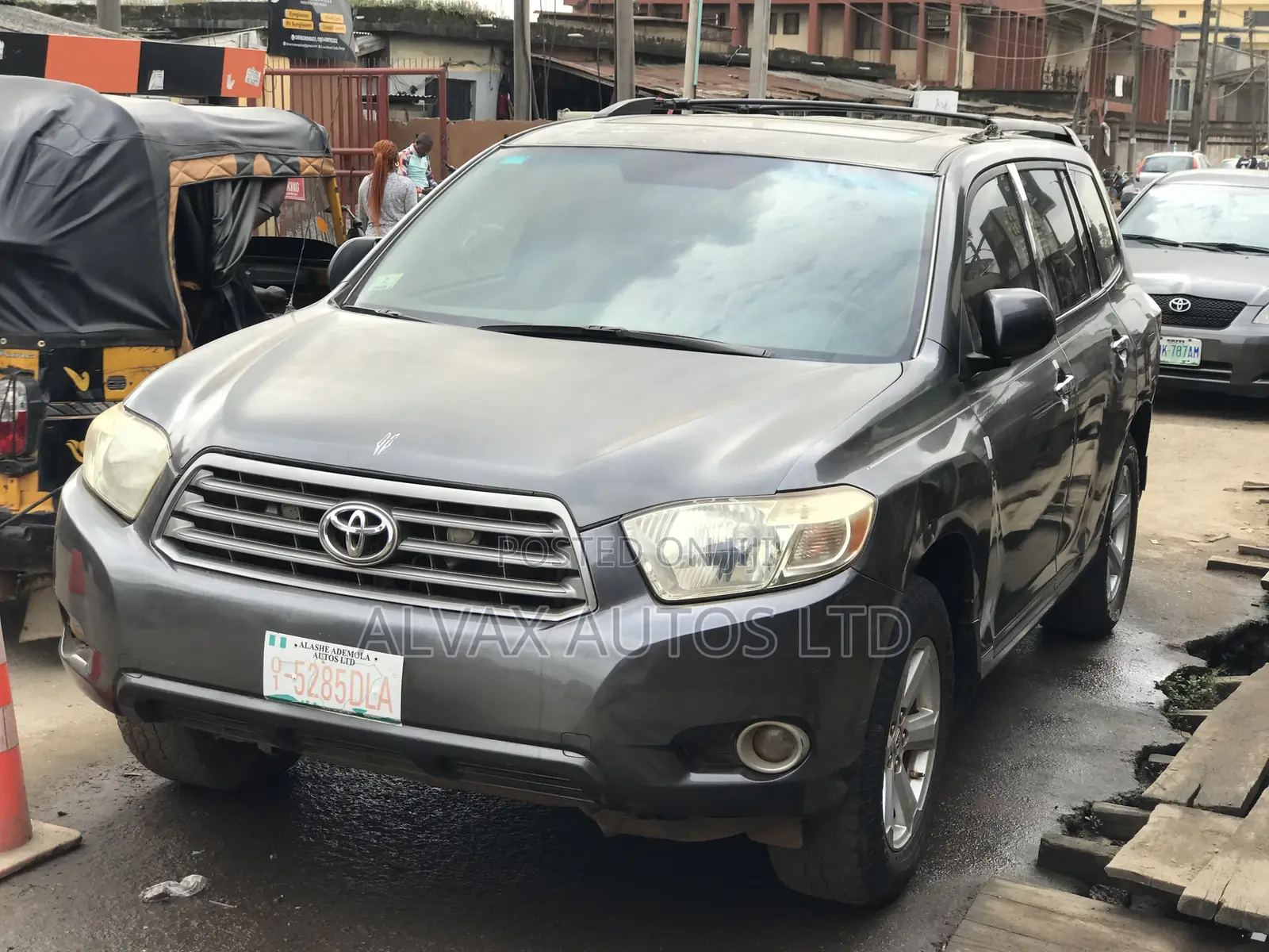 Toyota Highlander 2009 Gray
