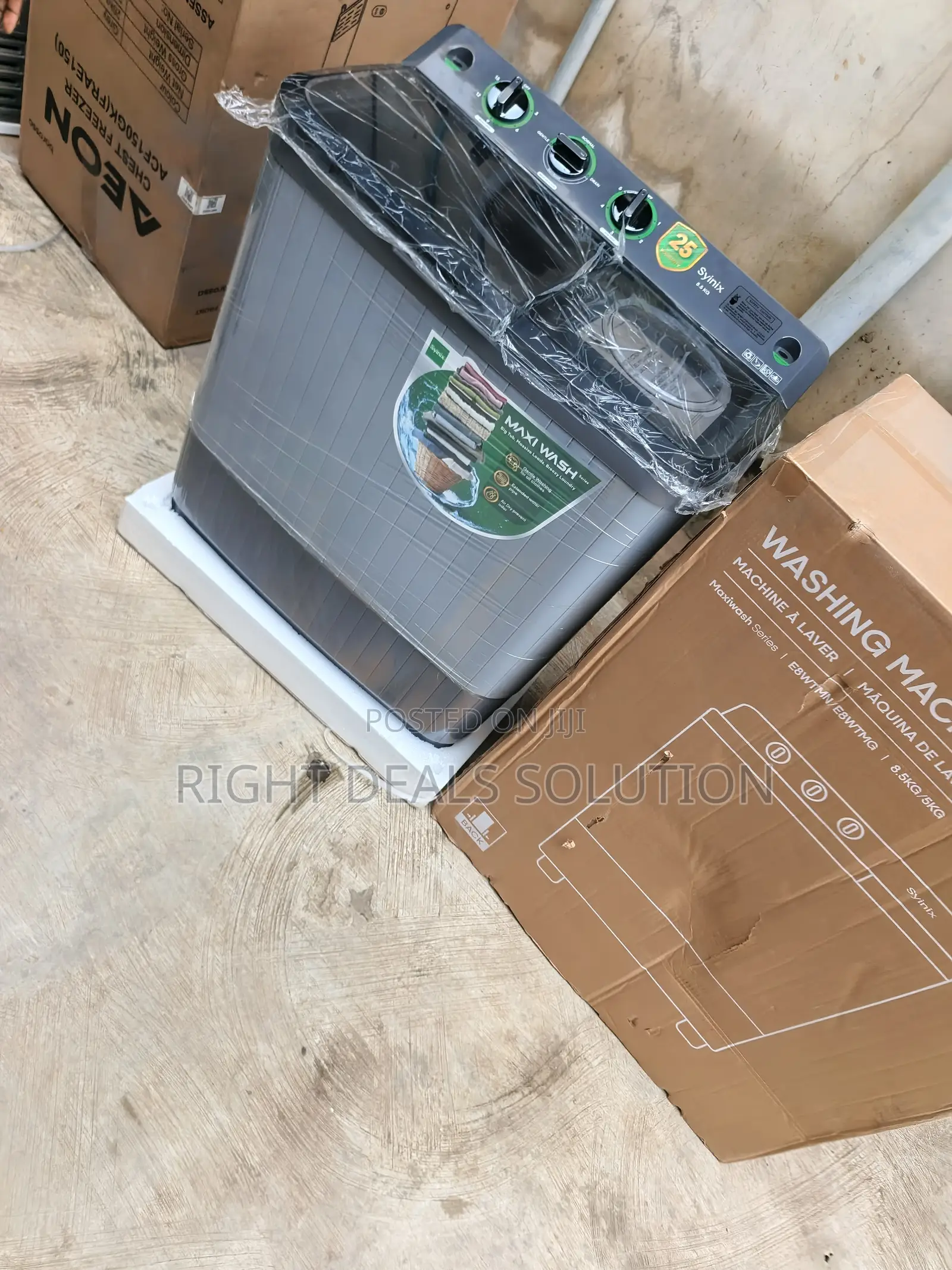 Syinix Semi Automatic Washing Machine for Home Use