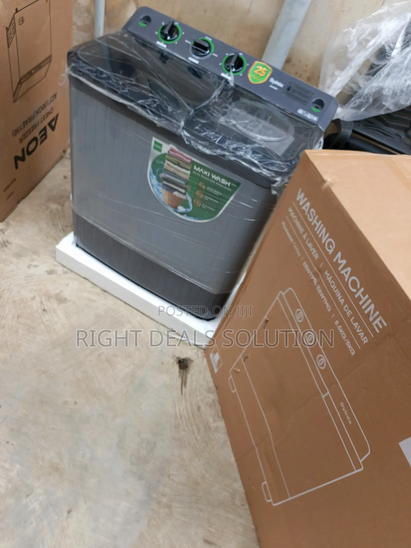 Syinix Twin Tub Washer and Spin Dryer Combo