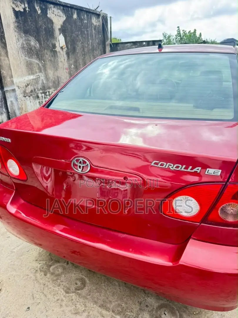 Toyota Corolla LE 2006 Red