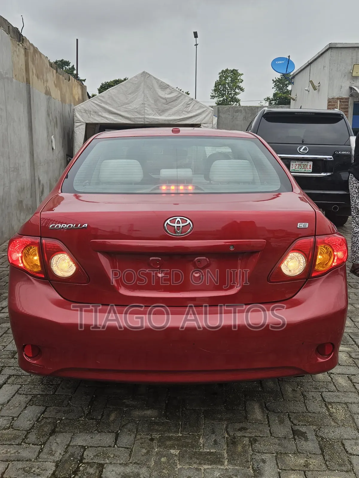 Toyota Corolla LE 4dr Sedan (1.8L 4cyl 4A) 2010 Red