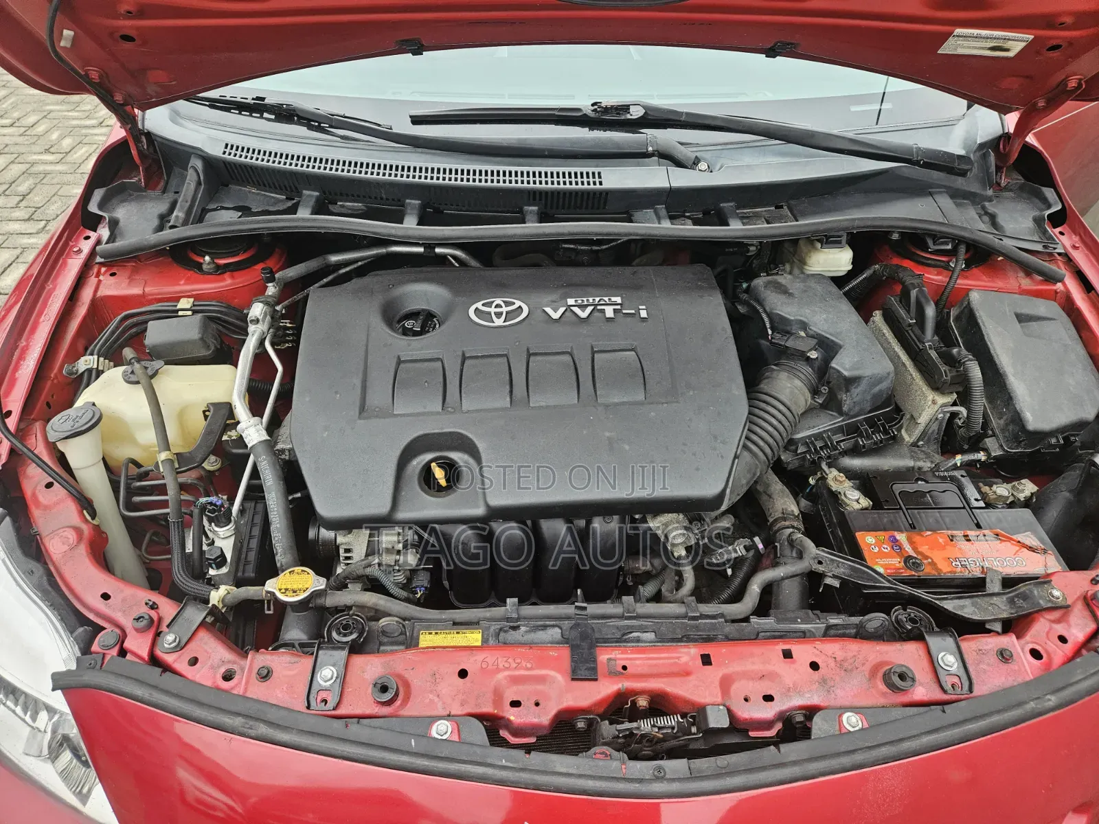 Toyota Corolla LE 4dr Sedan (1.8L 4cyl 4A) 2010 Red