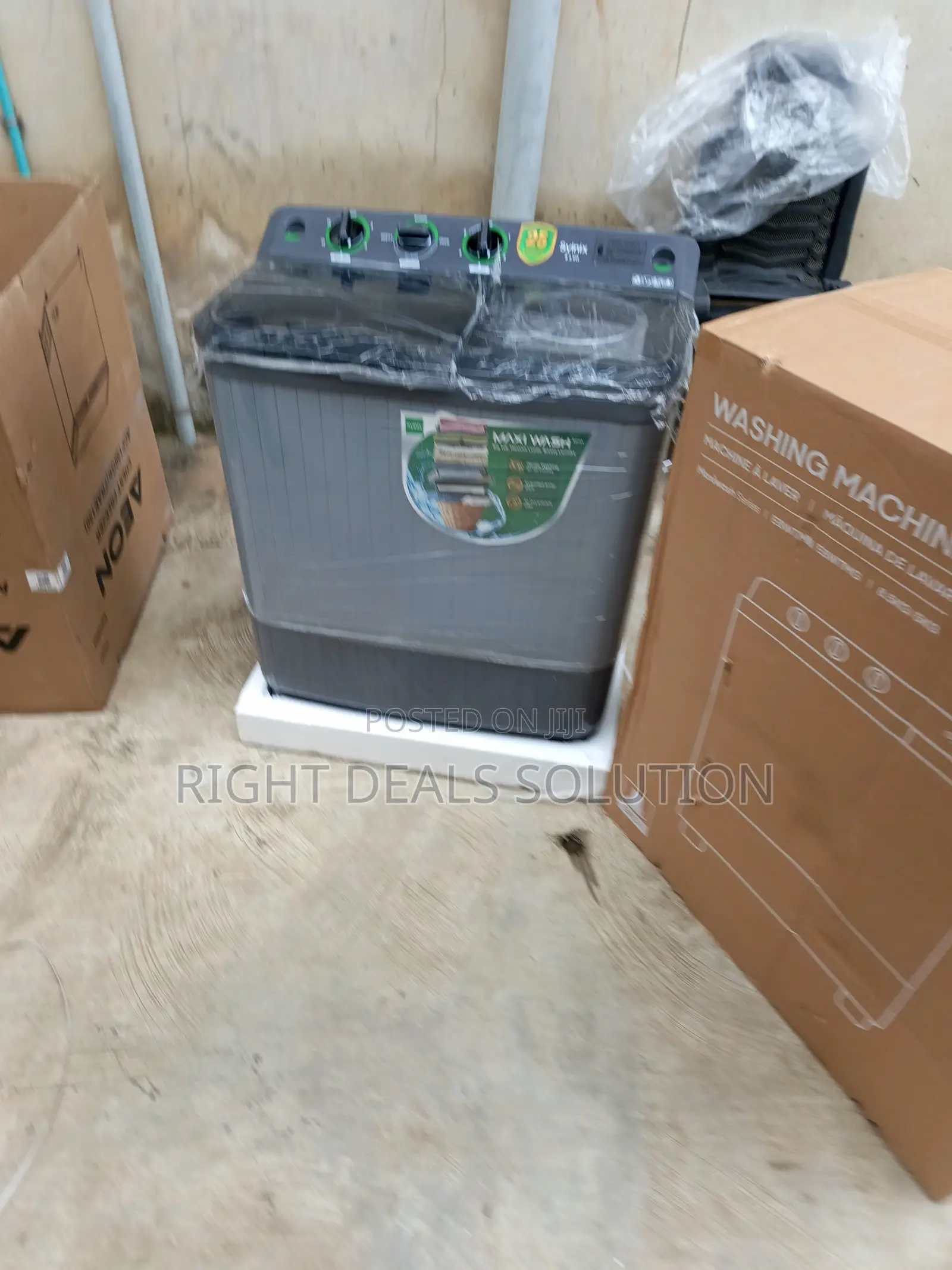 Syinix Top Load Twin Tub Laundry Washing Machine