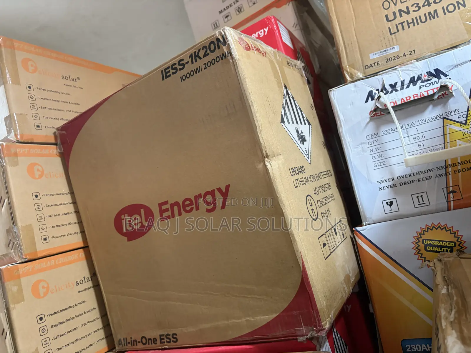 Itel All in One 2kWh & 1kVa Inverter
