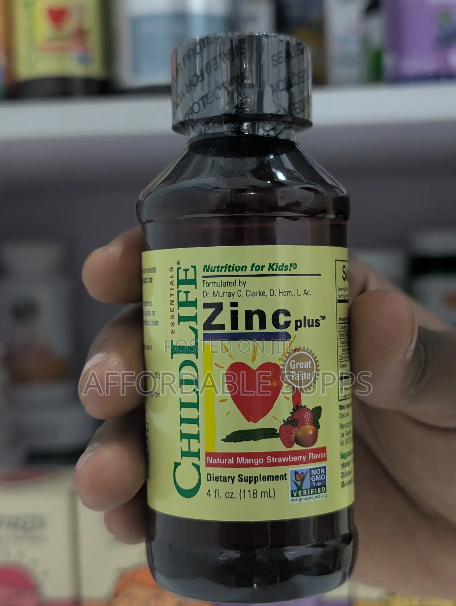 ChildLife Zinc Plus Liquid for Kids 118ml – Zinc & Copper