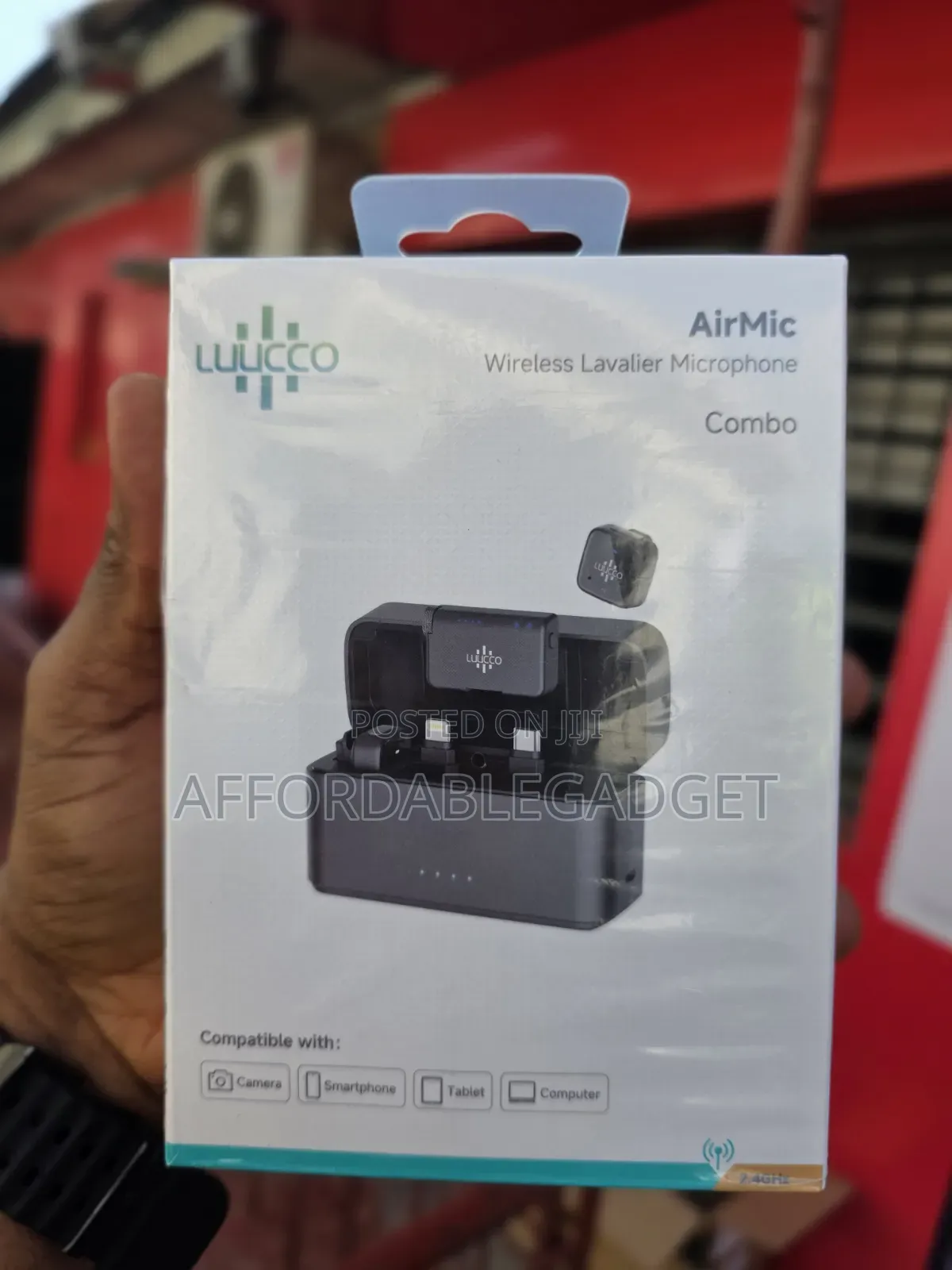 Luucco AirMic Wireless Lavalier Microphone