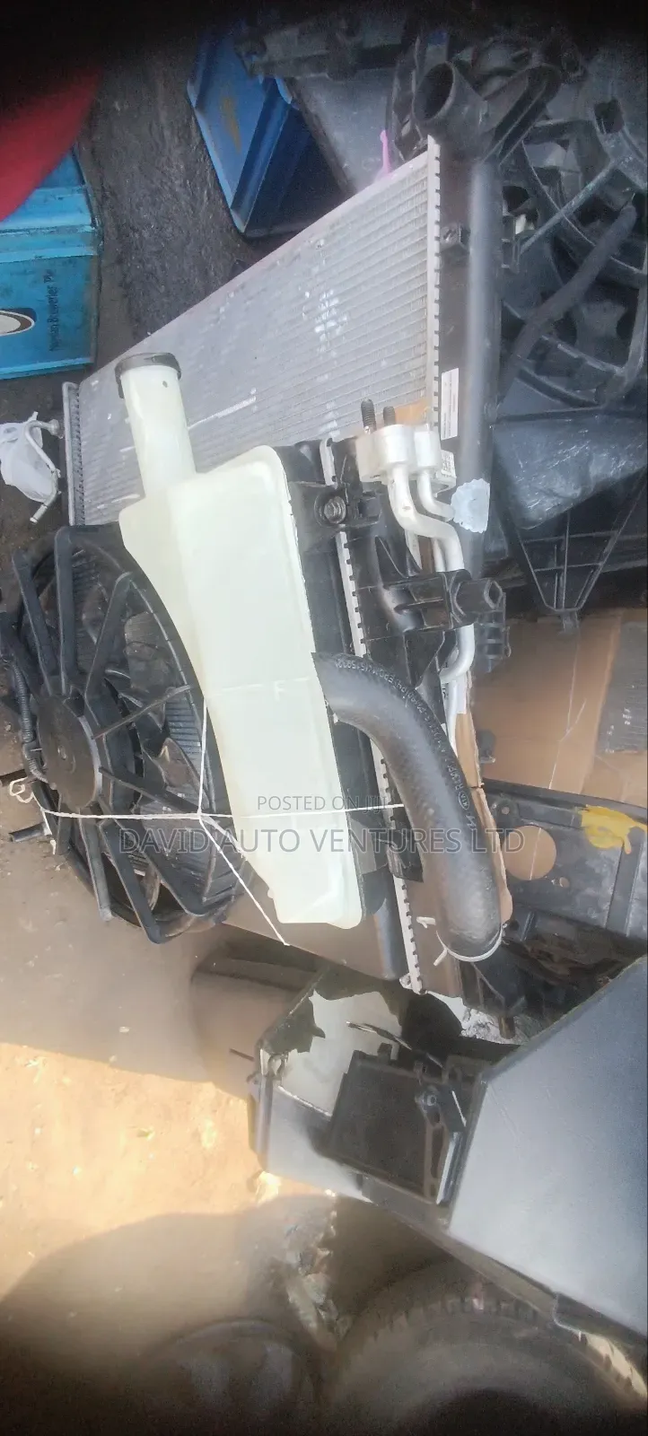 Hyundai Elantra 2019 Model Radiator Fan and AC Condenser