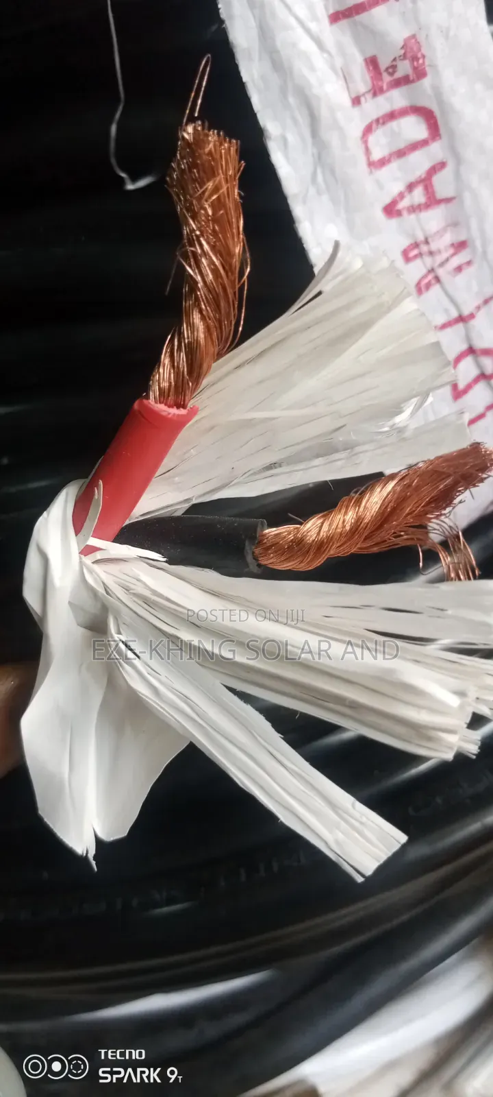 2core DC Solar Cable