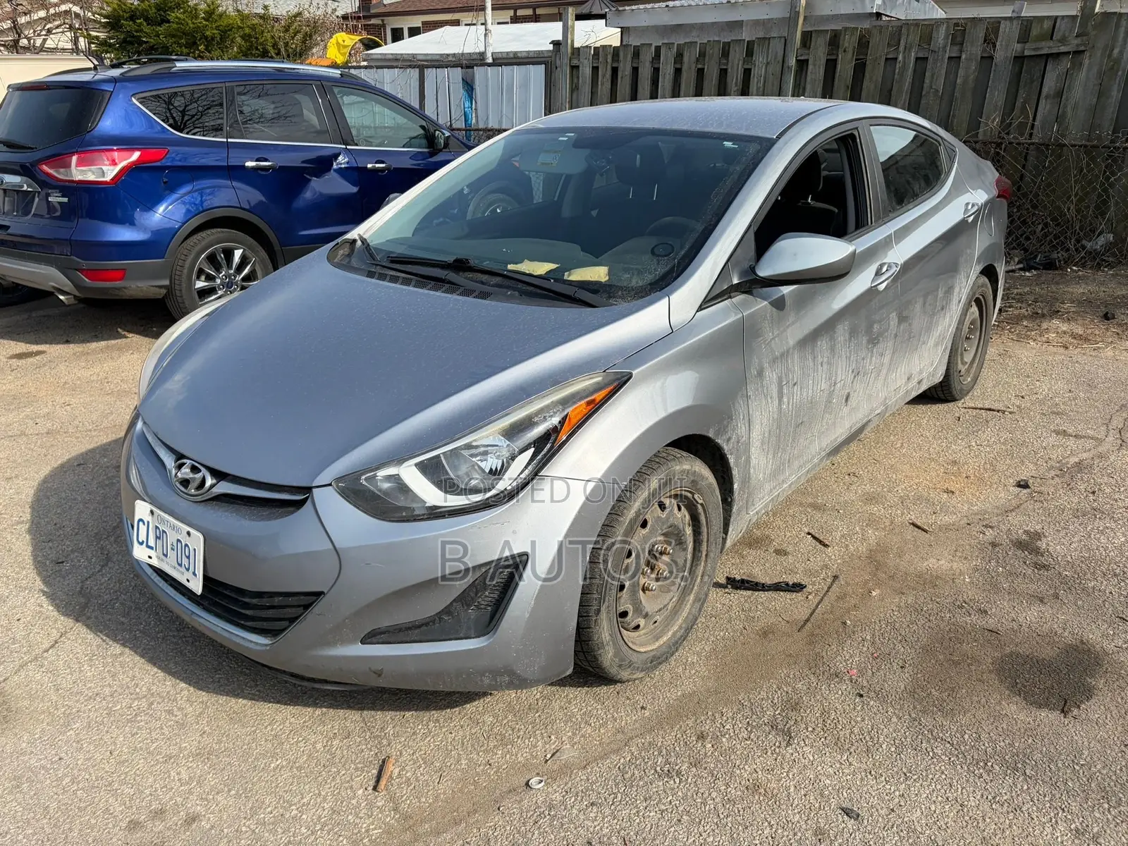 Hyundai Elantra GLS 2012 Silver