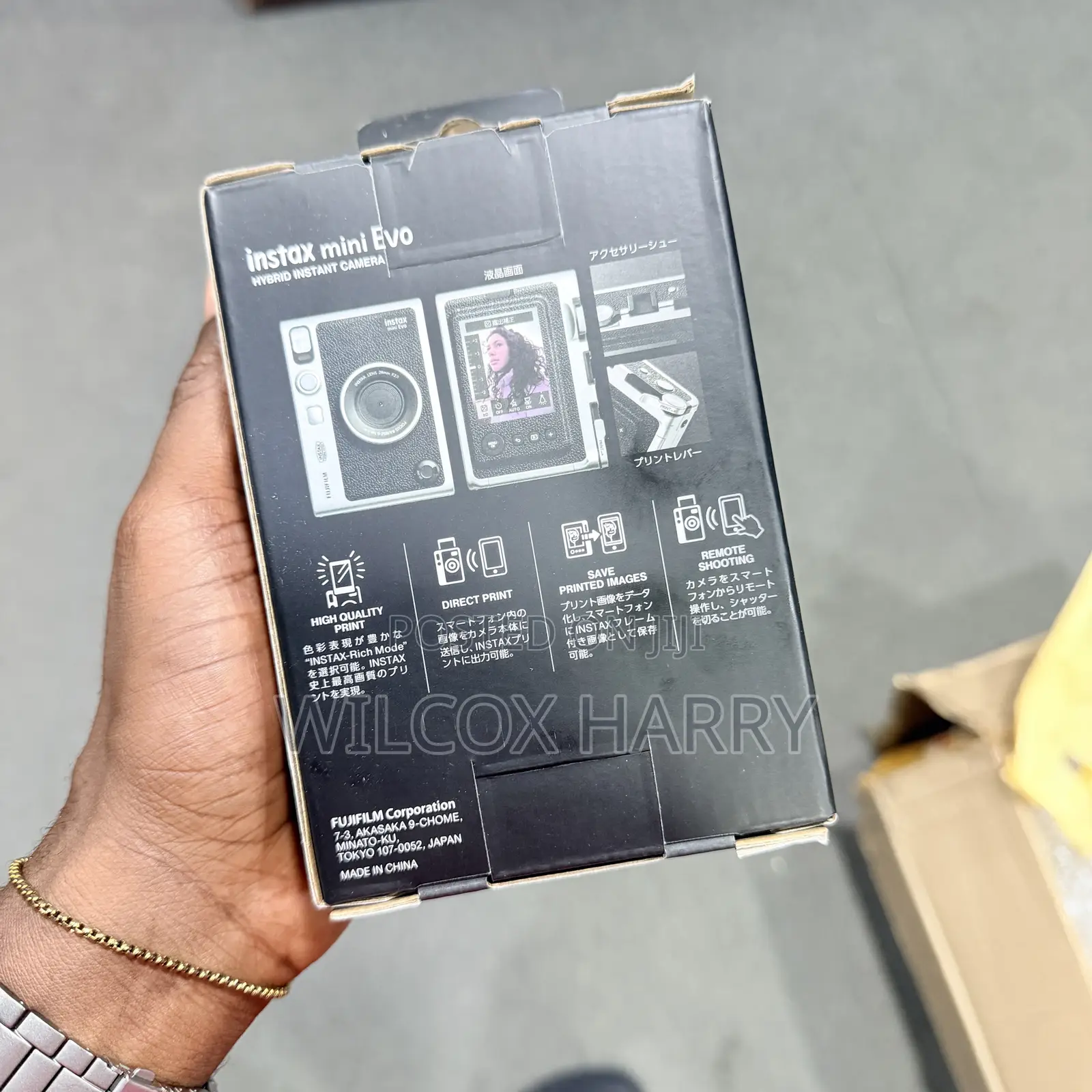 Fujifilm Instax Mini Evo Polaroid Camera Bundled With Film