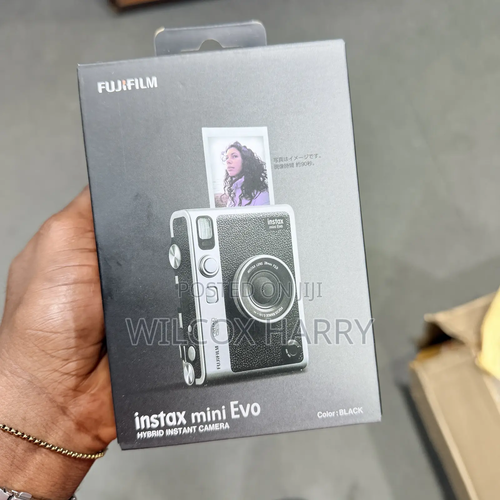 Fujifilm Instax Mini Evo Polaroid Camera Bundled With Film