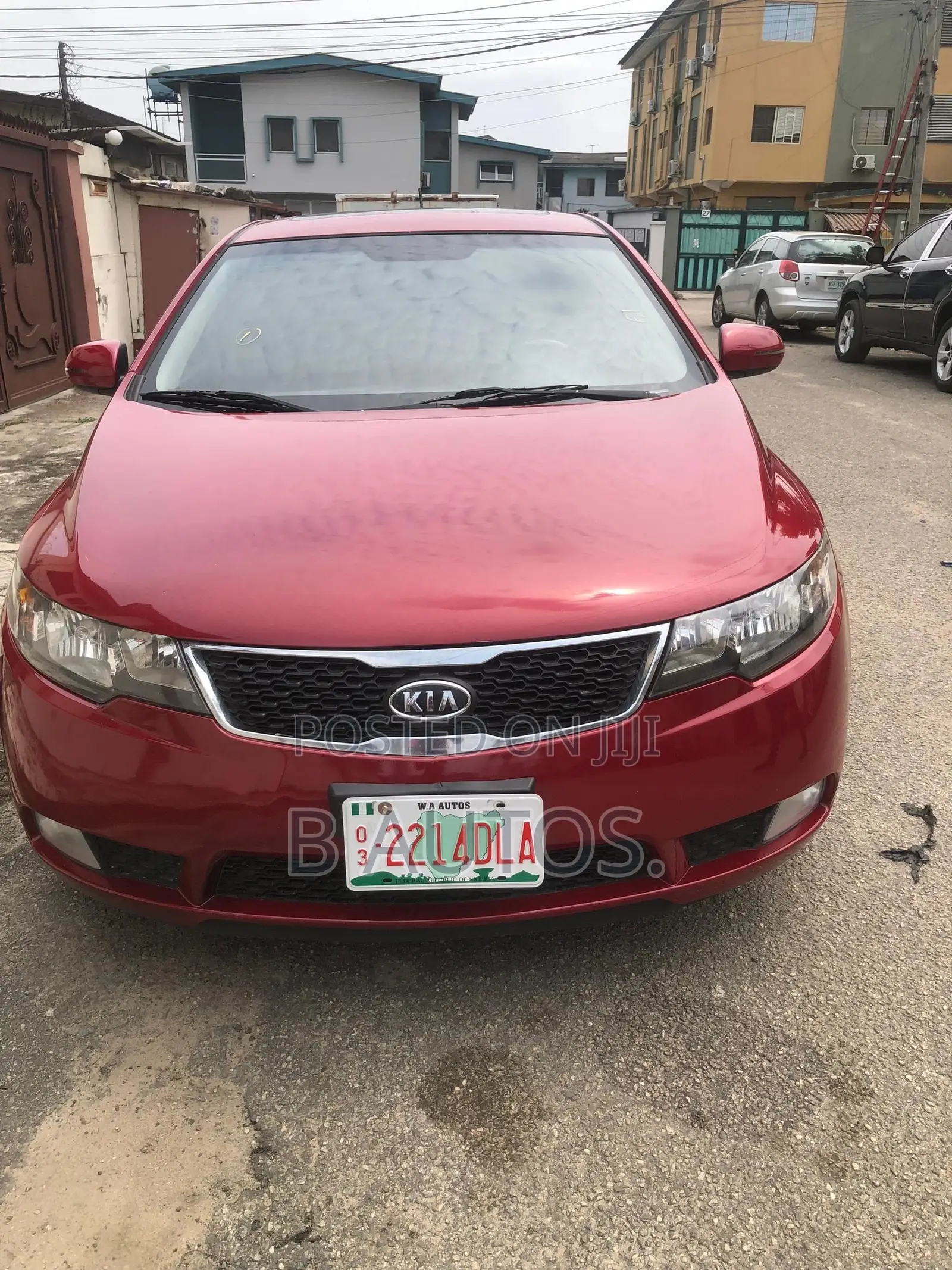 Kia Forte EX Sedan 2013 Red