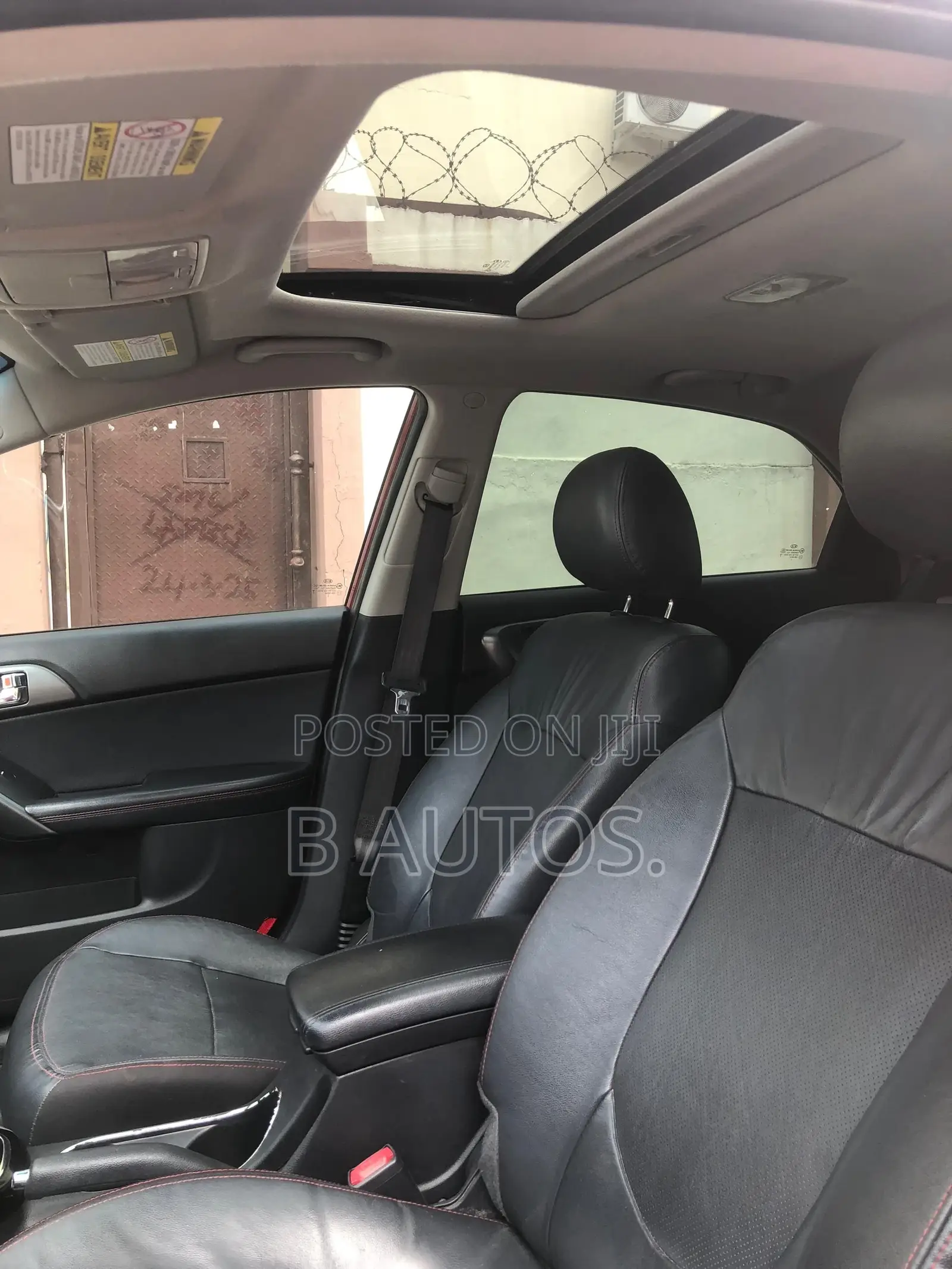 Kia Forte EX Sedan 2013 Red