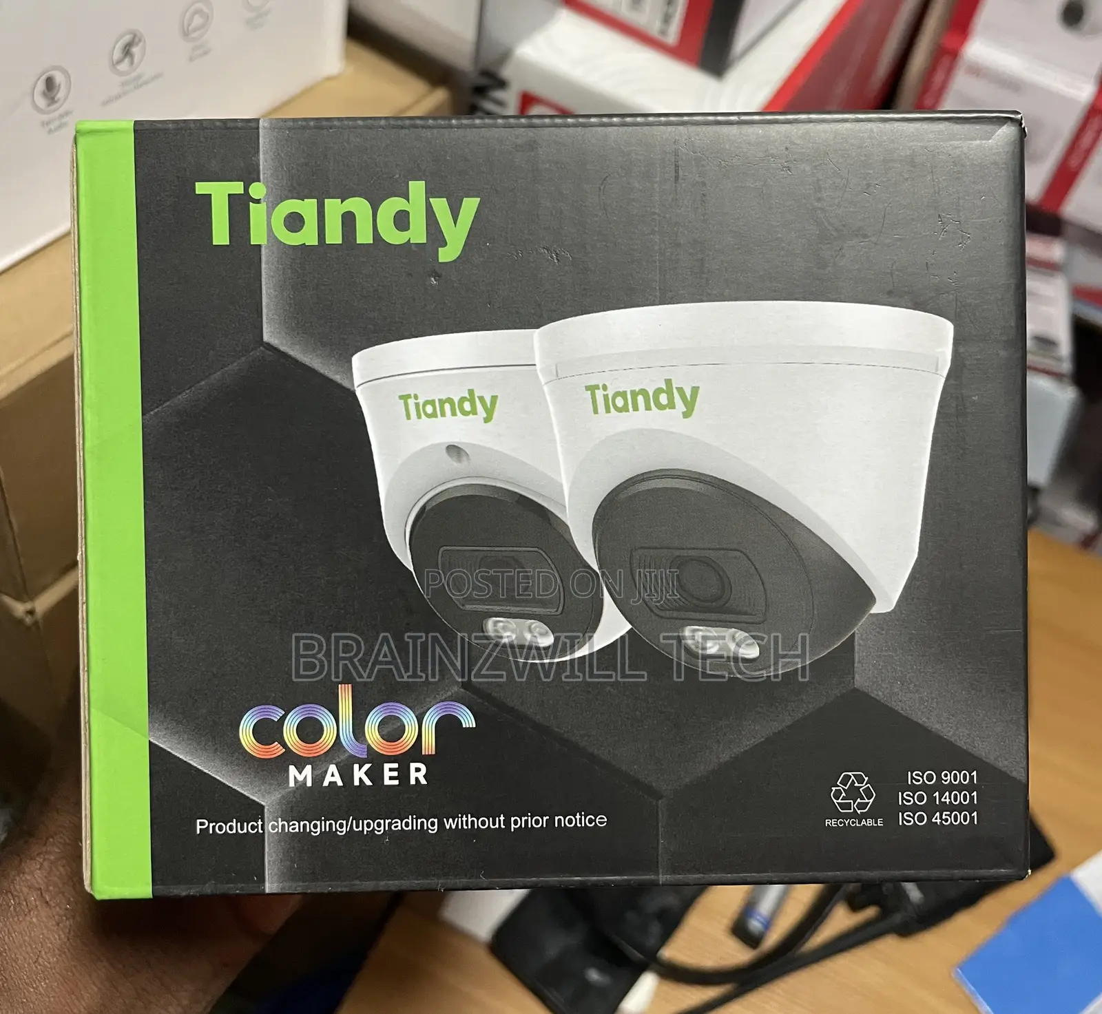 Tiandy Tc-C34xn | 4mp Ip Color Maker Turret Camera